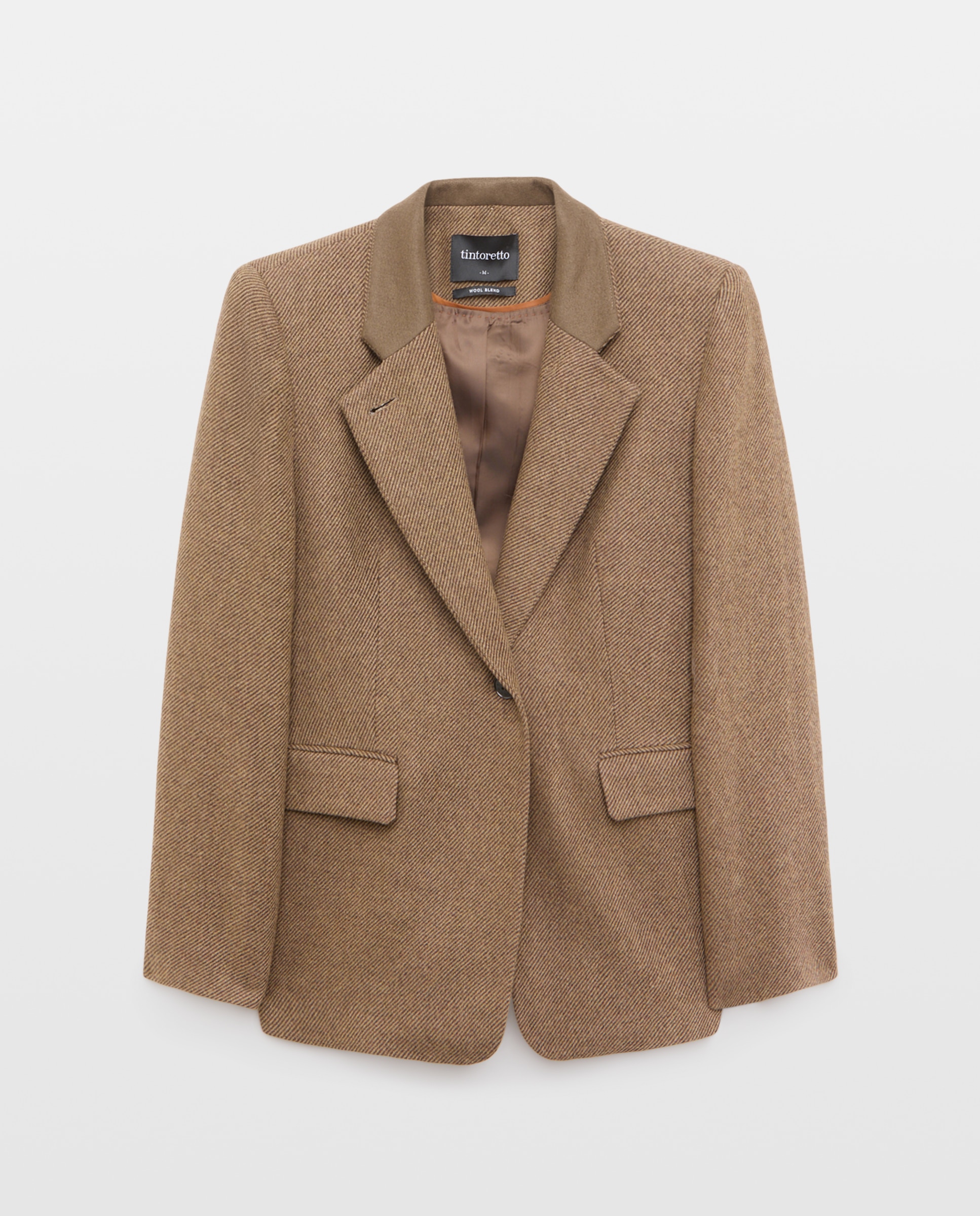 Imagem 0 de Blazer Cintado de Fecho Cruzado