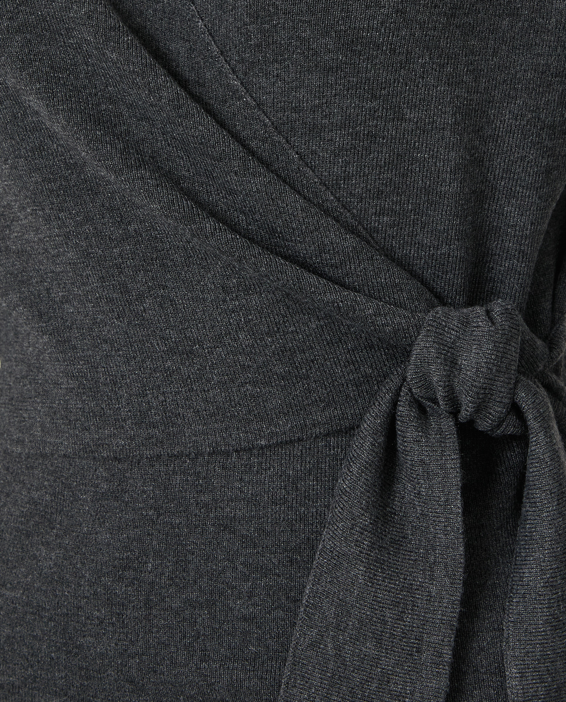 Camisola de malha cruzada com manga comprida 830 Antracite-6
