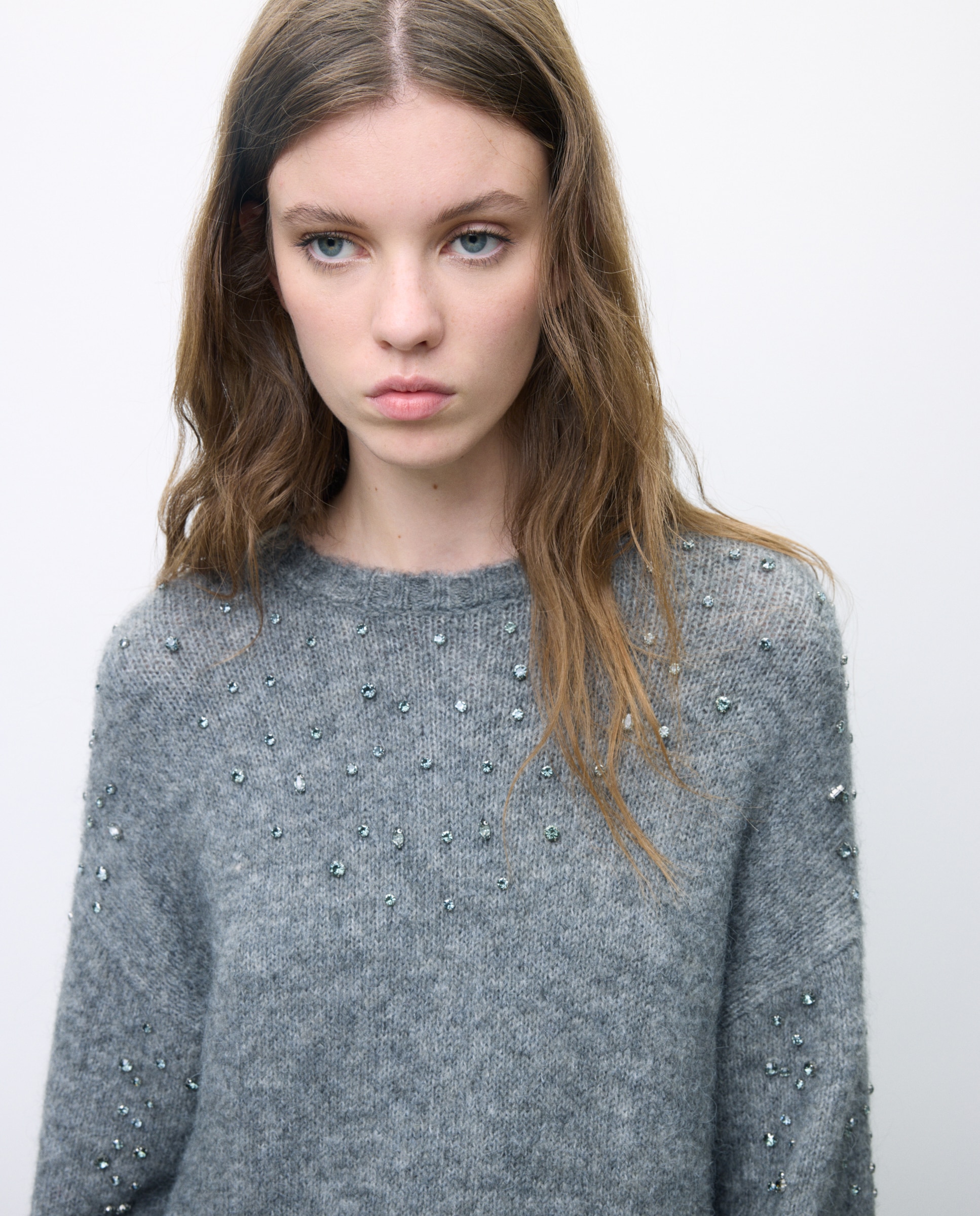 Imagem 0 de Camisola de Malha de Poliamida Lisa