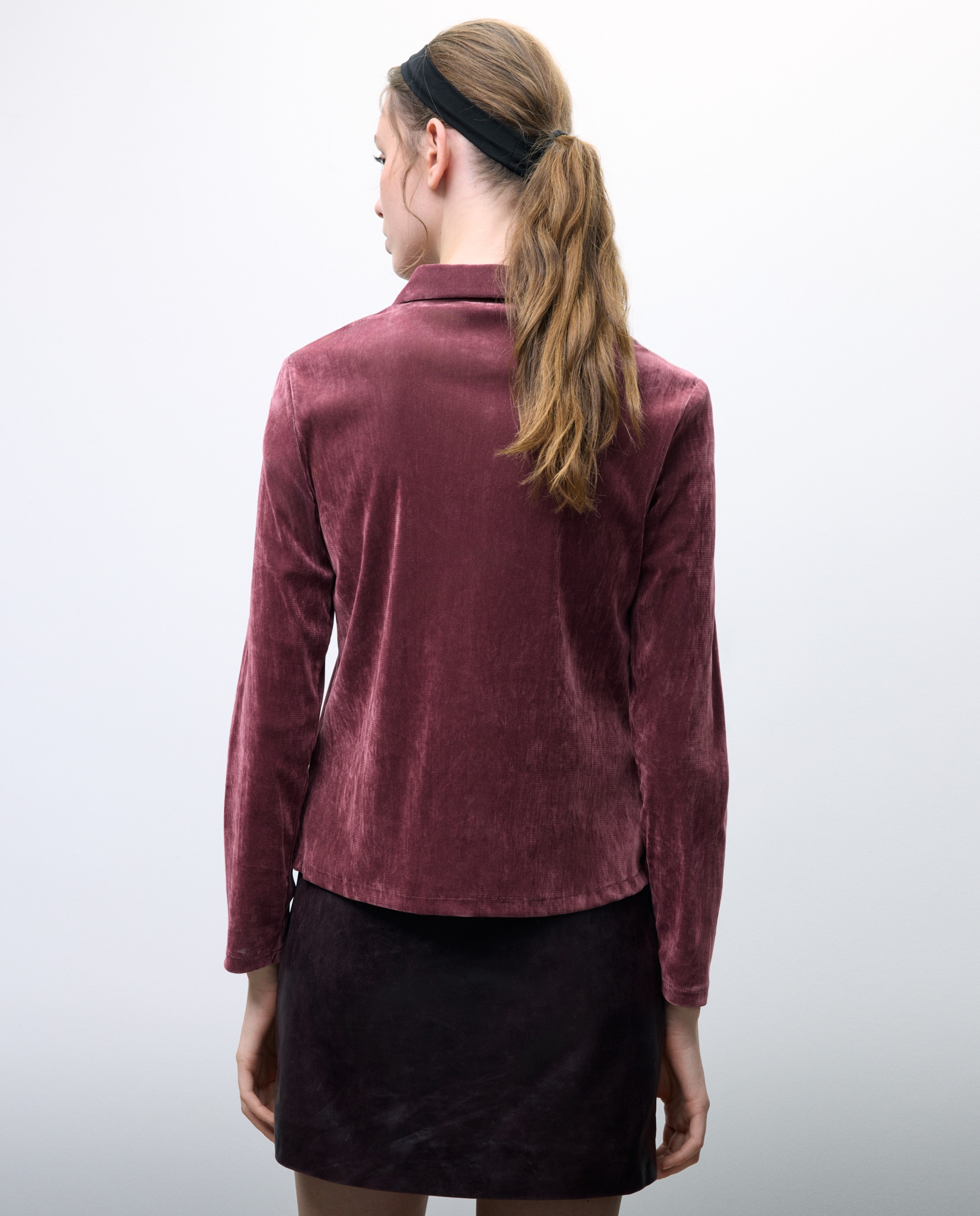 Camisa de Malha com Manga Comprida 291 Beringela-3