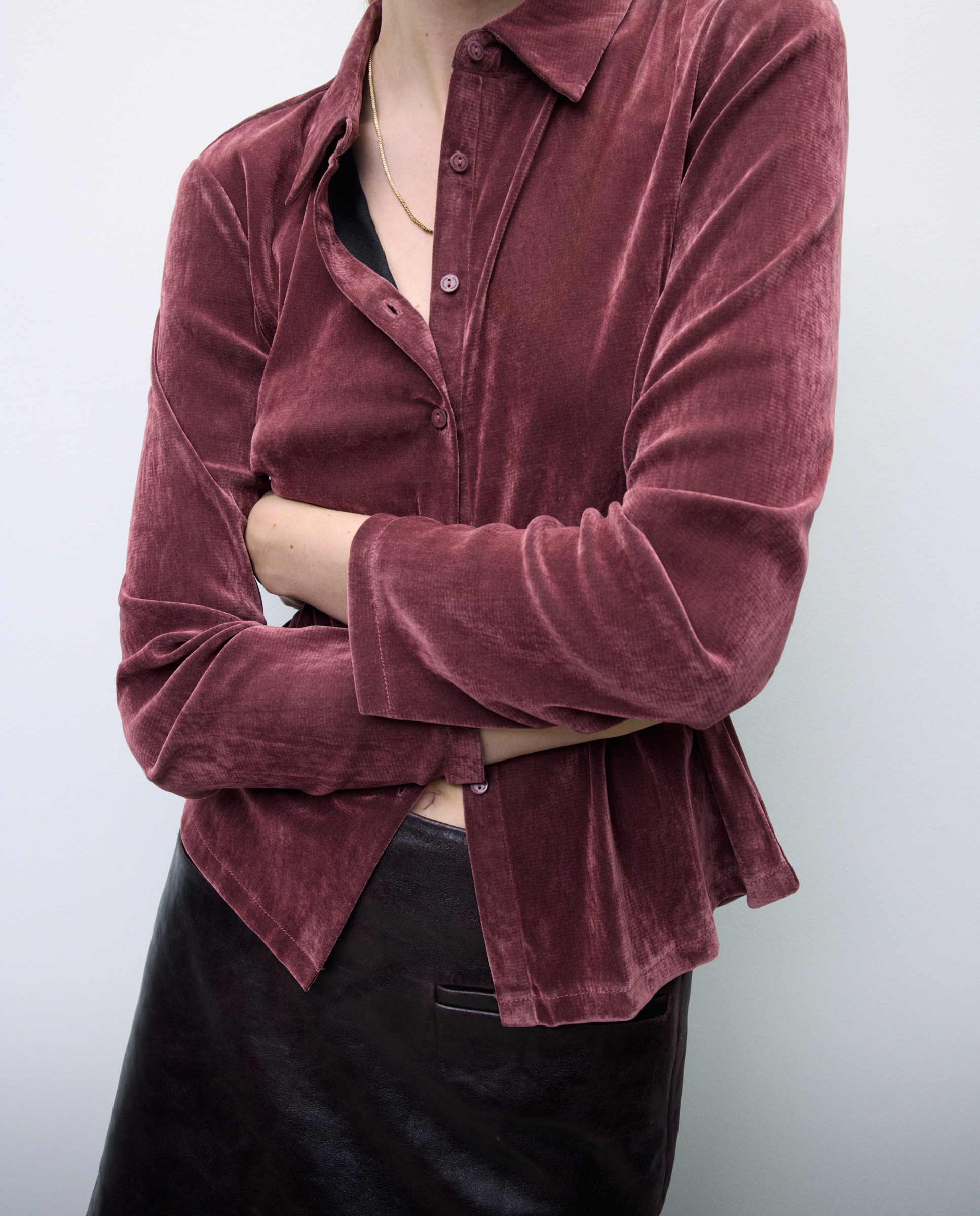 Camisa de Malha com Manga Comprida 291 Beringela-4