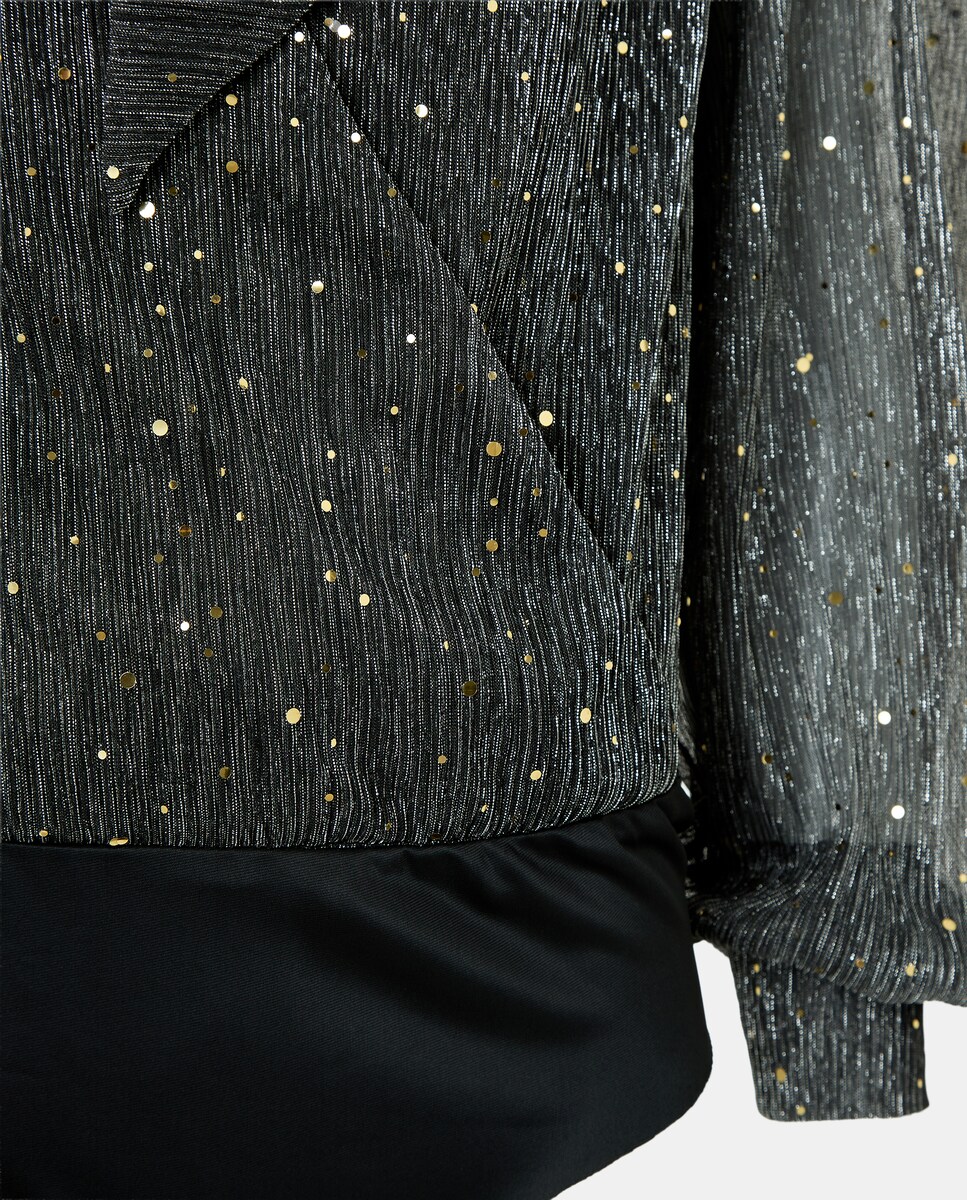 Body Liso de Manga Comprida 820 Cinzento Médio-2