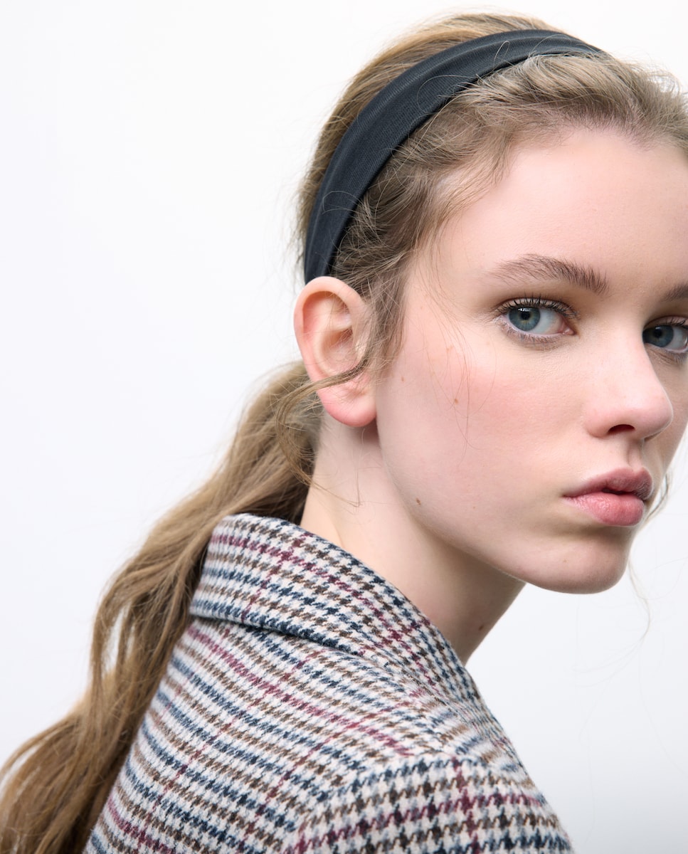 Sobretudo com capuz Castanho-3