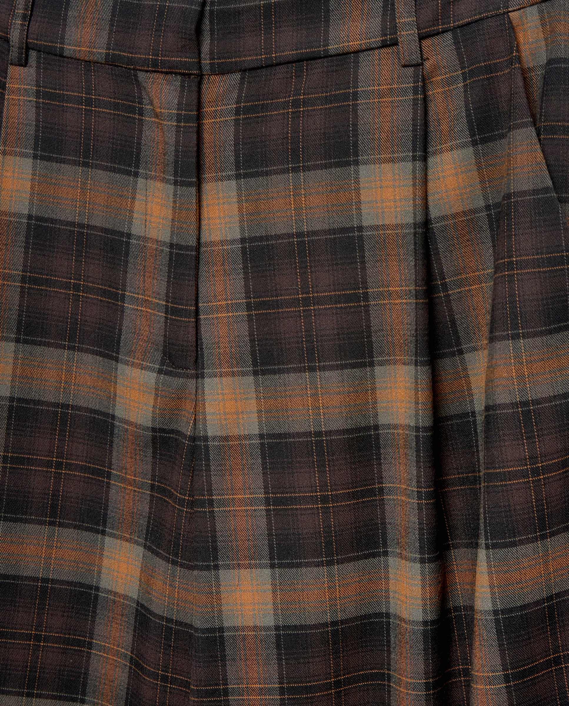 Pantalón pinzas ancho - Tintoretto - Marrón Marrón-6