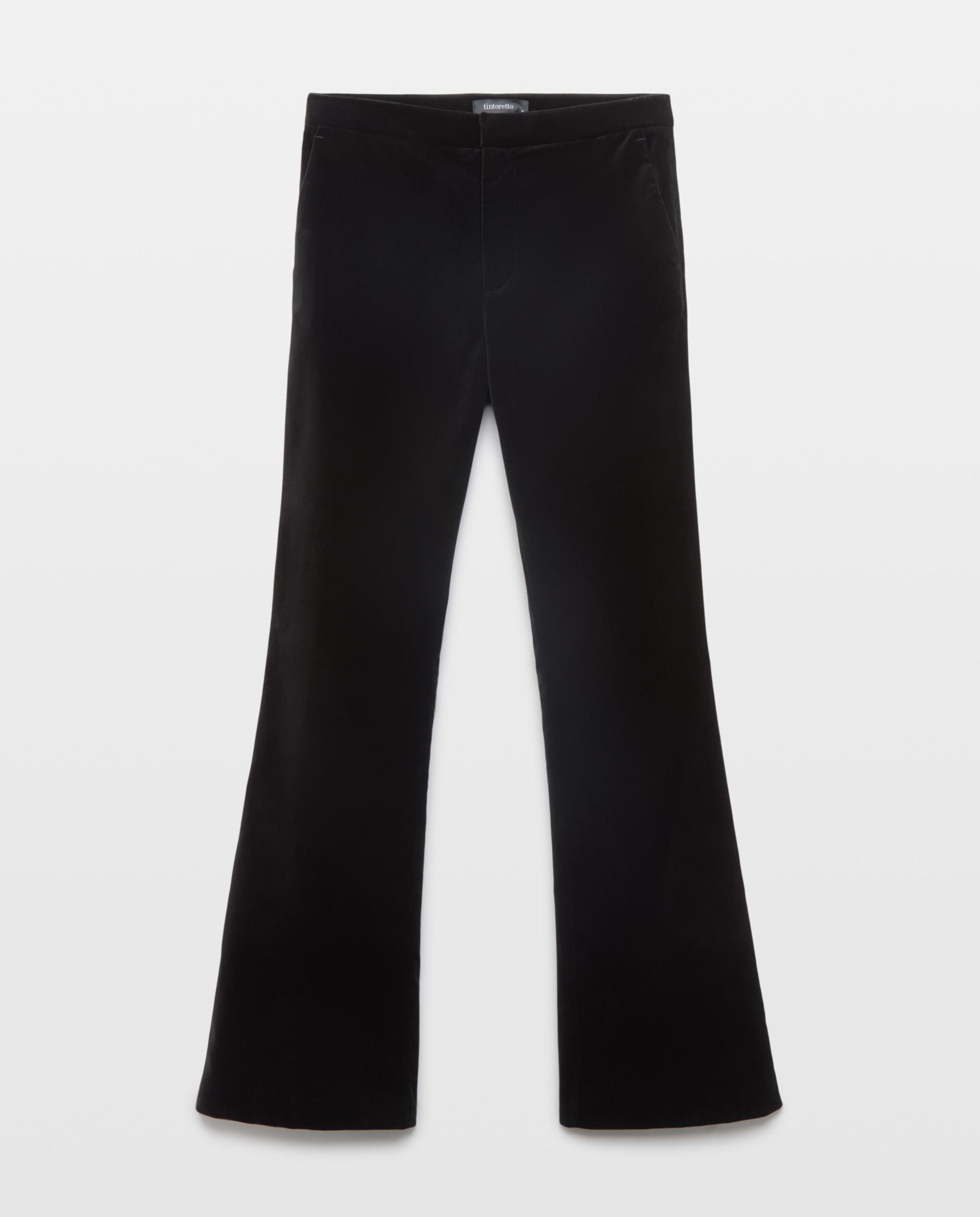 Pantalón velvet - Tintoretto - Negro Negro-4