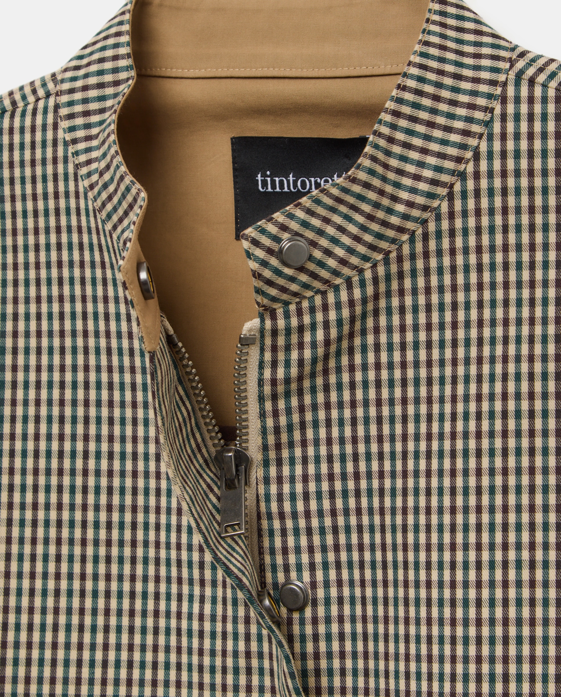 Imagen 5 de Chaqueta corta estampada de mujer - Tintoretto - Verde Verde