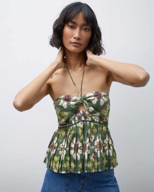 Imagen 0 de Top de mujer sin mangas estampado