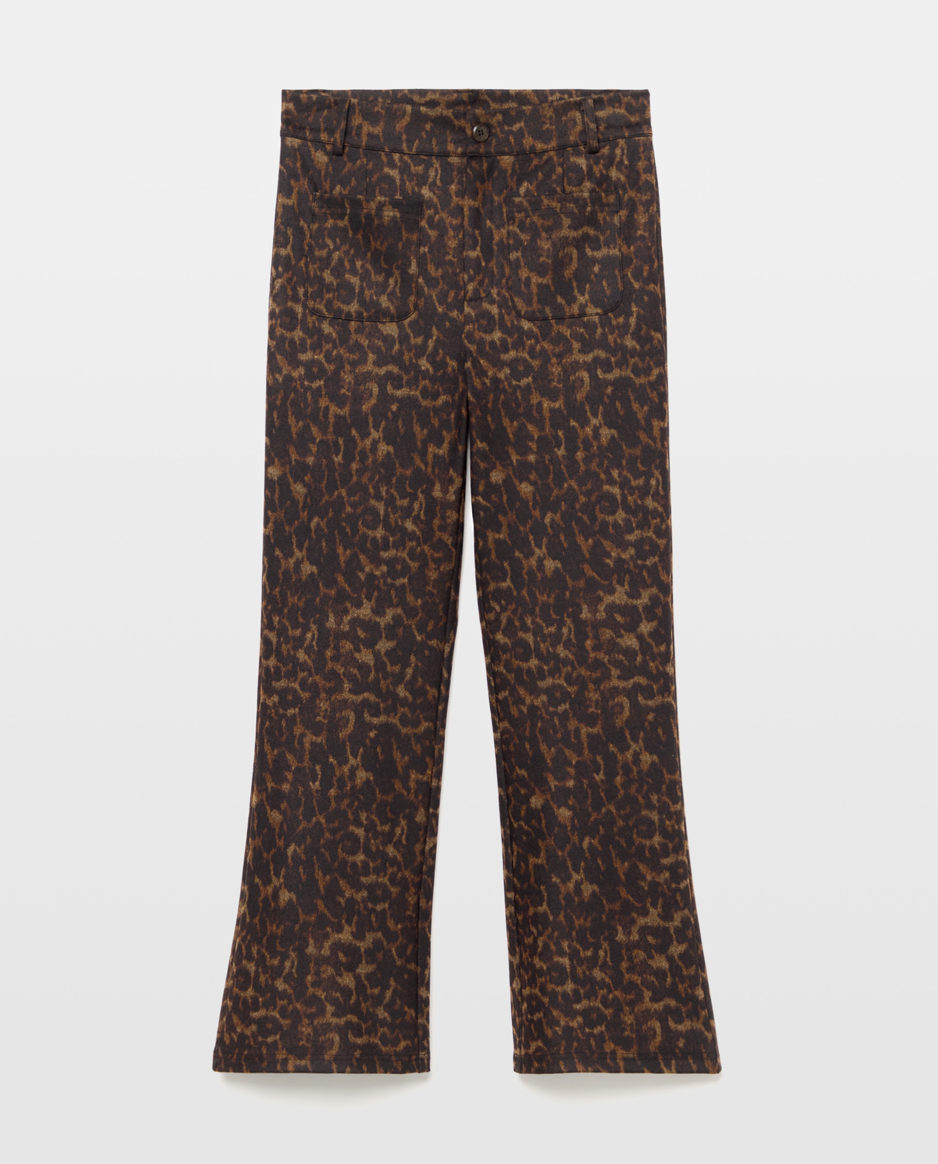 Imagem 0 de Leggings Crop Flare com Bolsos