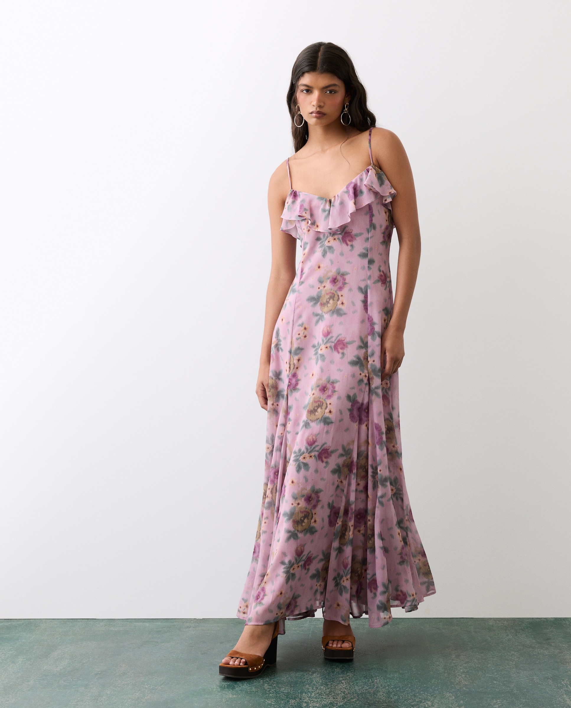 Imagem 0 de Vestido midi de alças