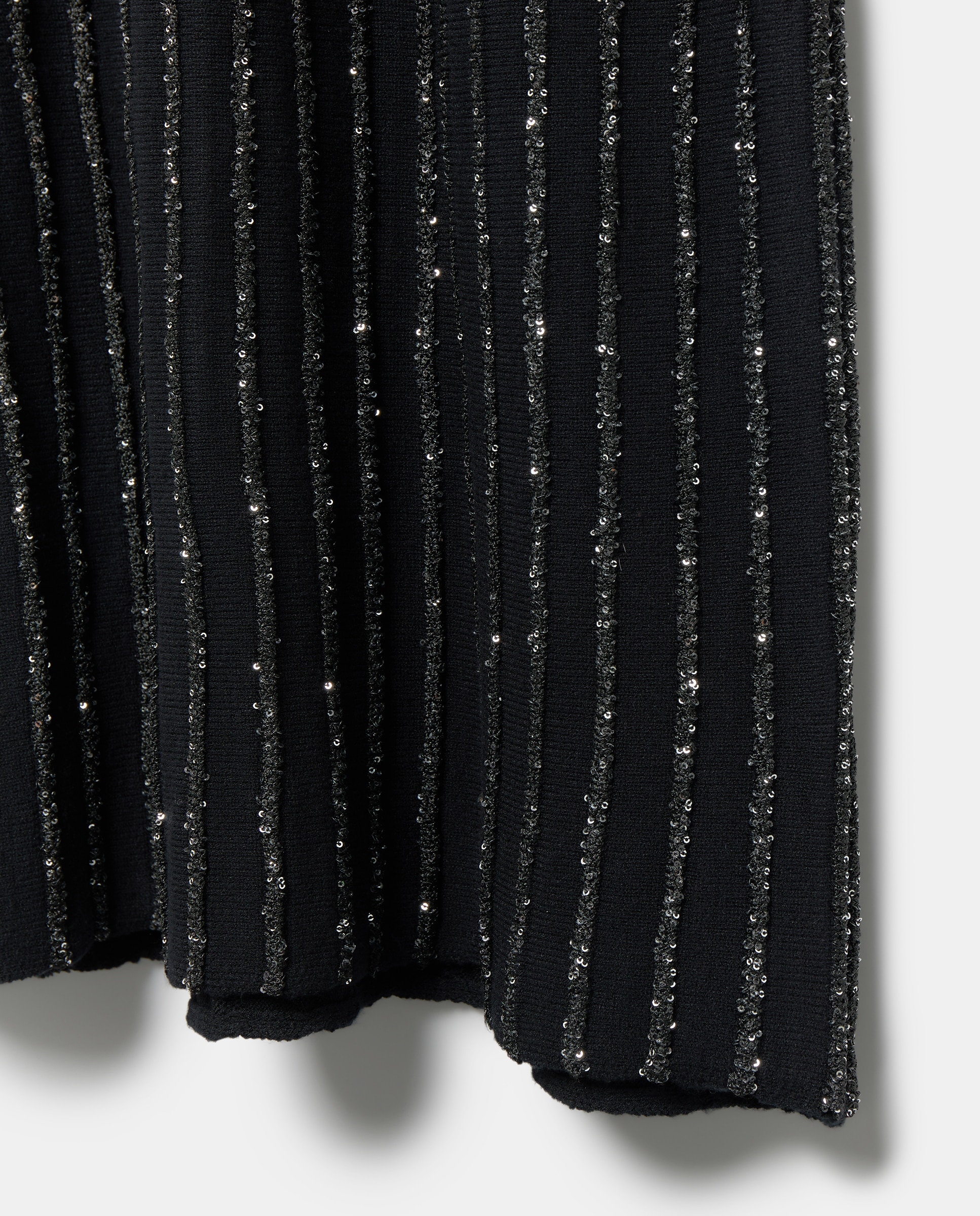 Imagen 6 de Vestido midi de punto - Tintoretto - Negro Negro