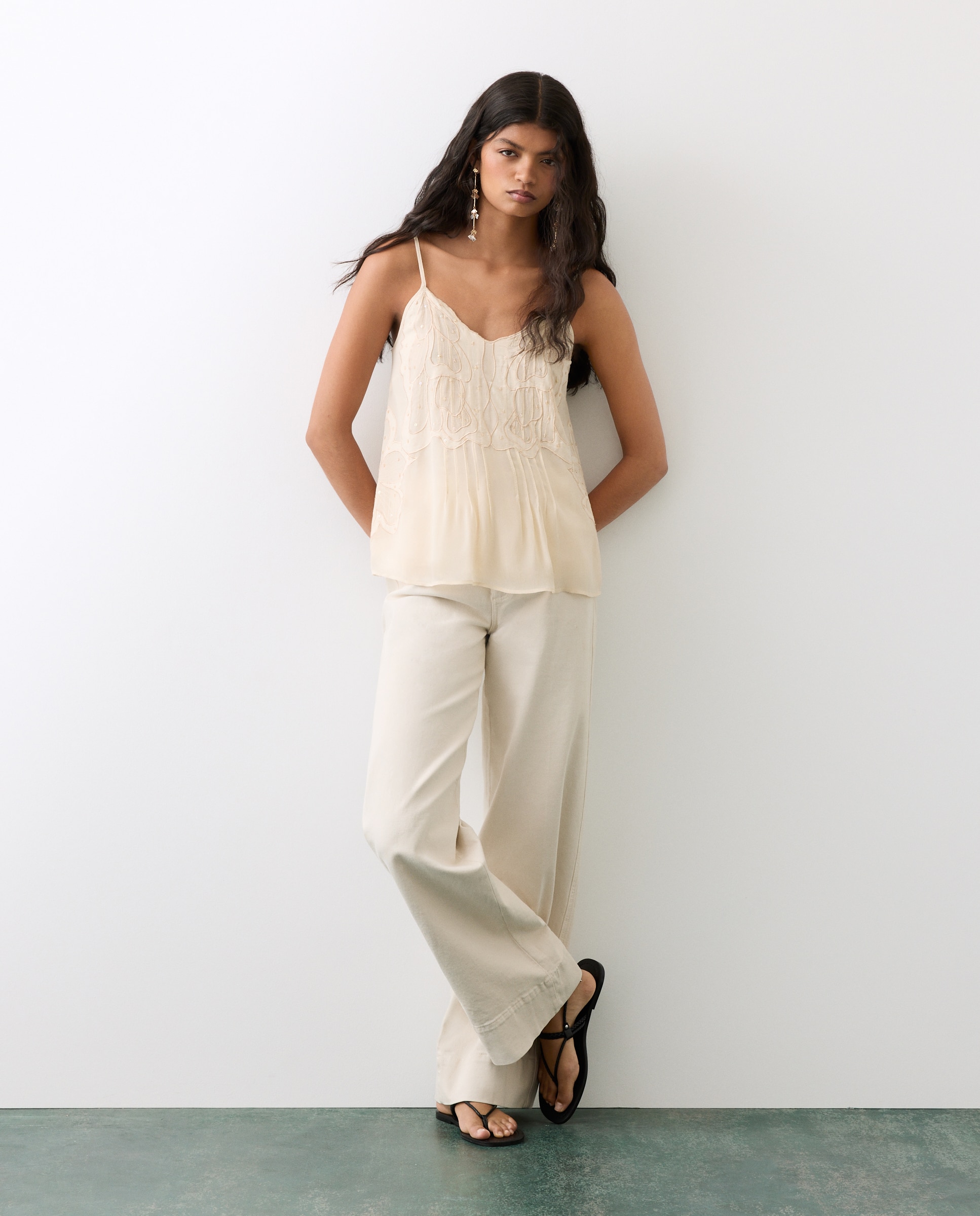 Blusa de Alças 120 Cru-2