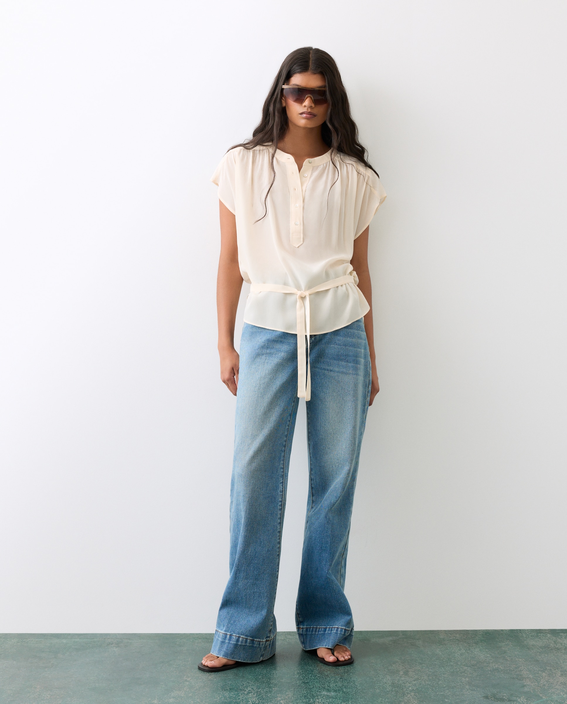 Blusa com Carcela 120 Cru-2