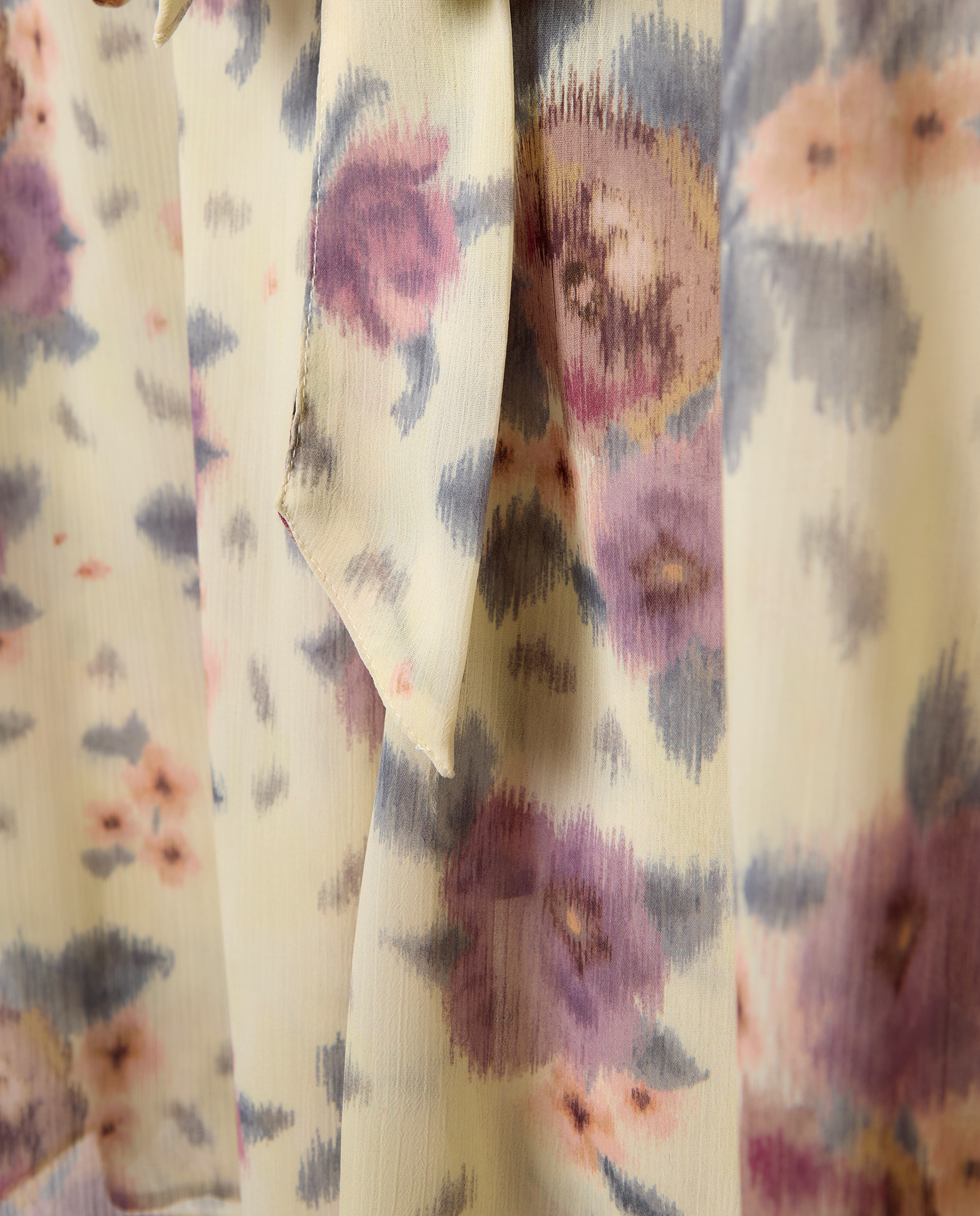 Blusa de mulher com manga comprida Rosa-6