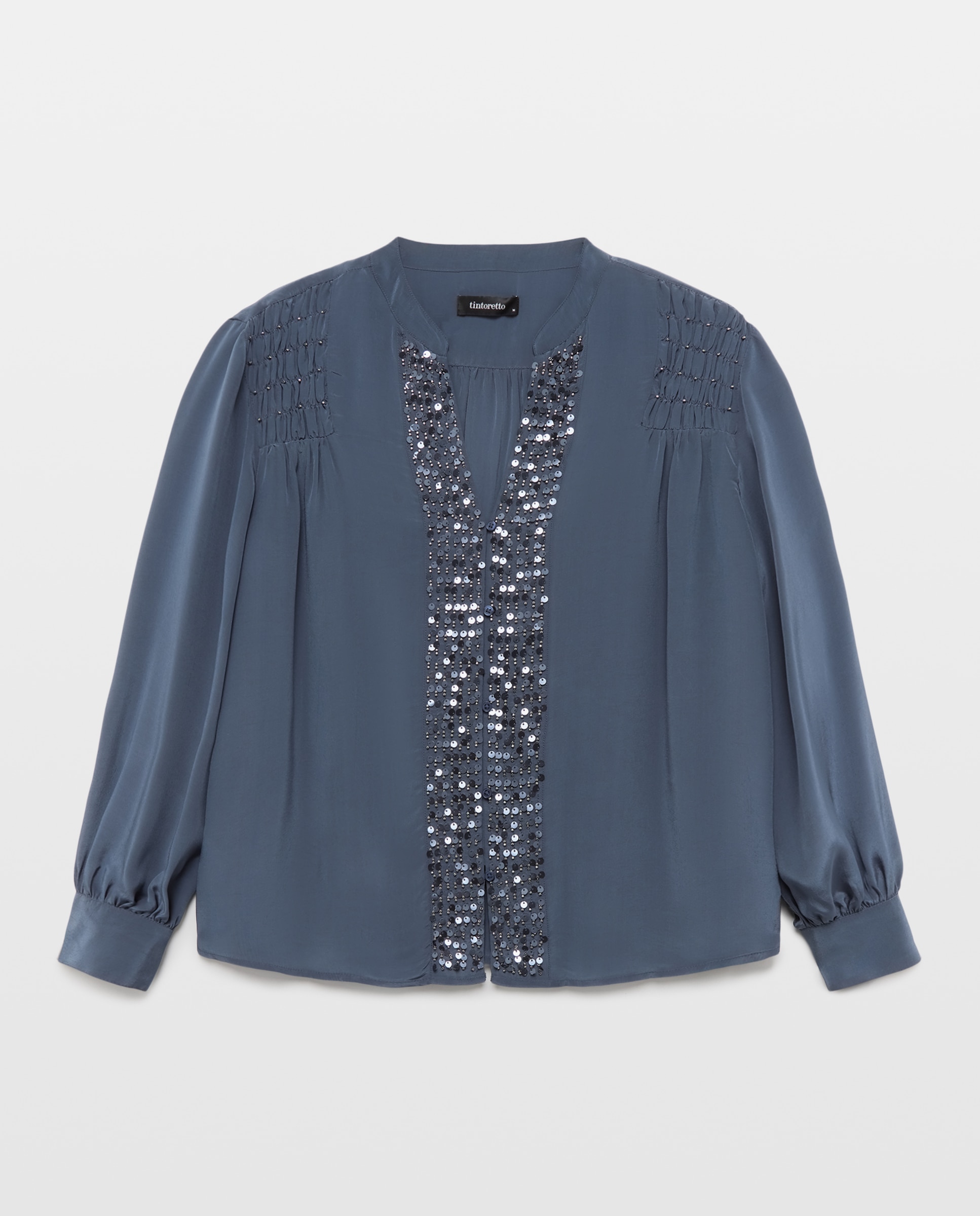Imagem 0 de Blusa com Manga Comprida e Missangas