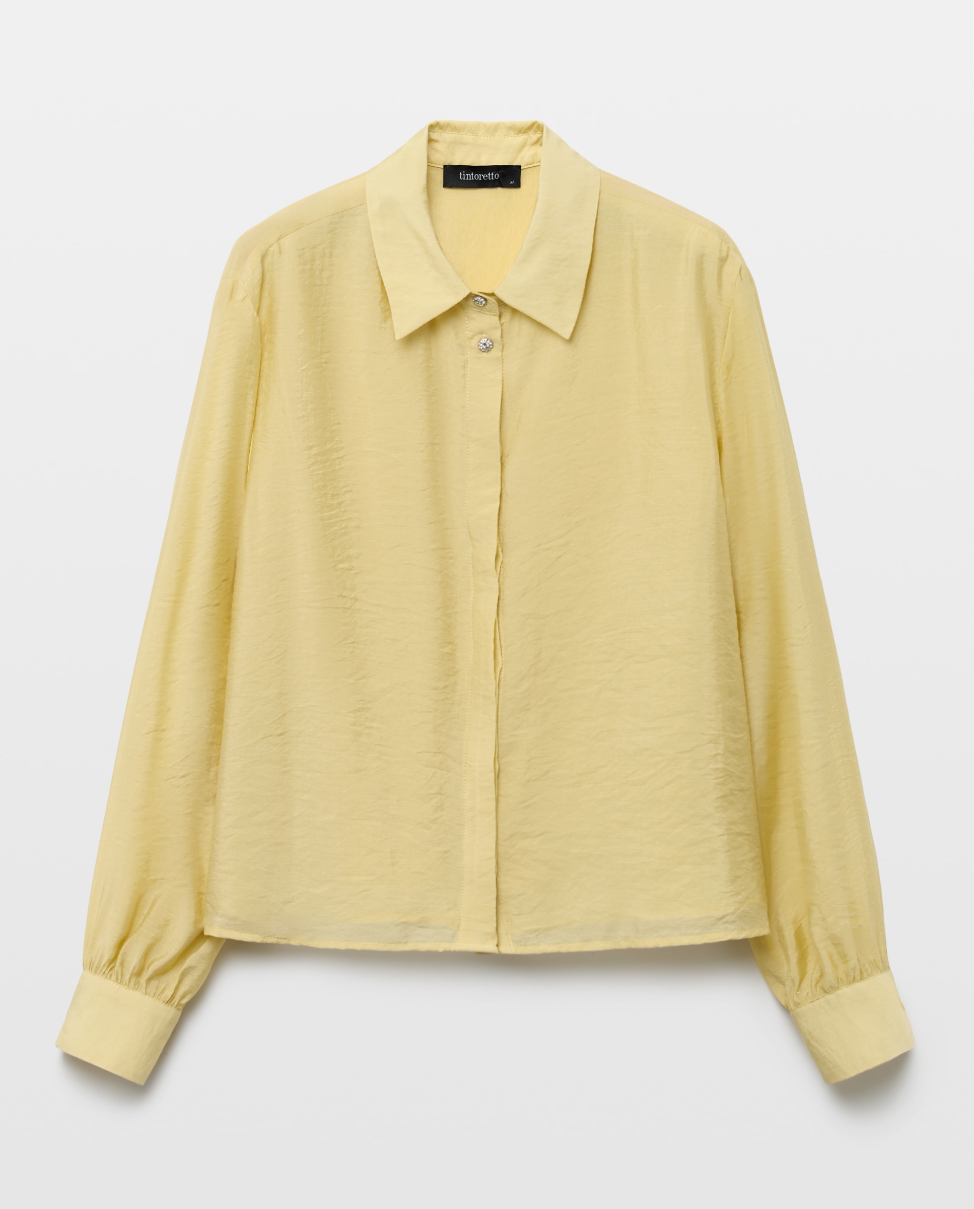 Imagem 0 de Blusa com Botão de Joia