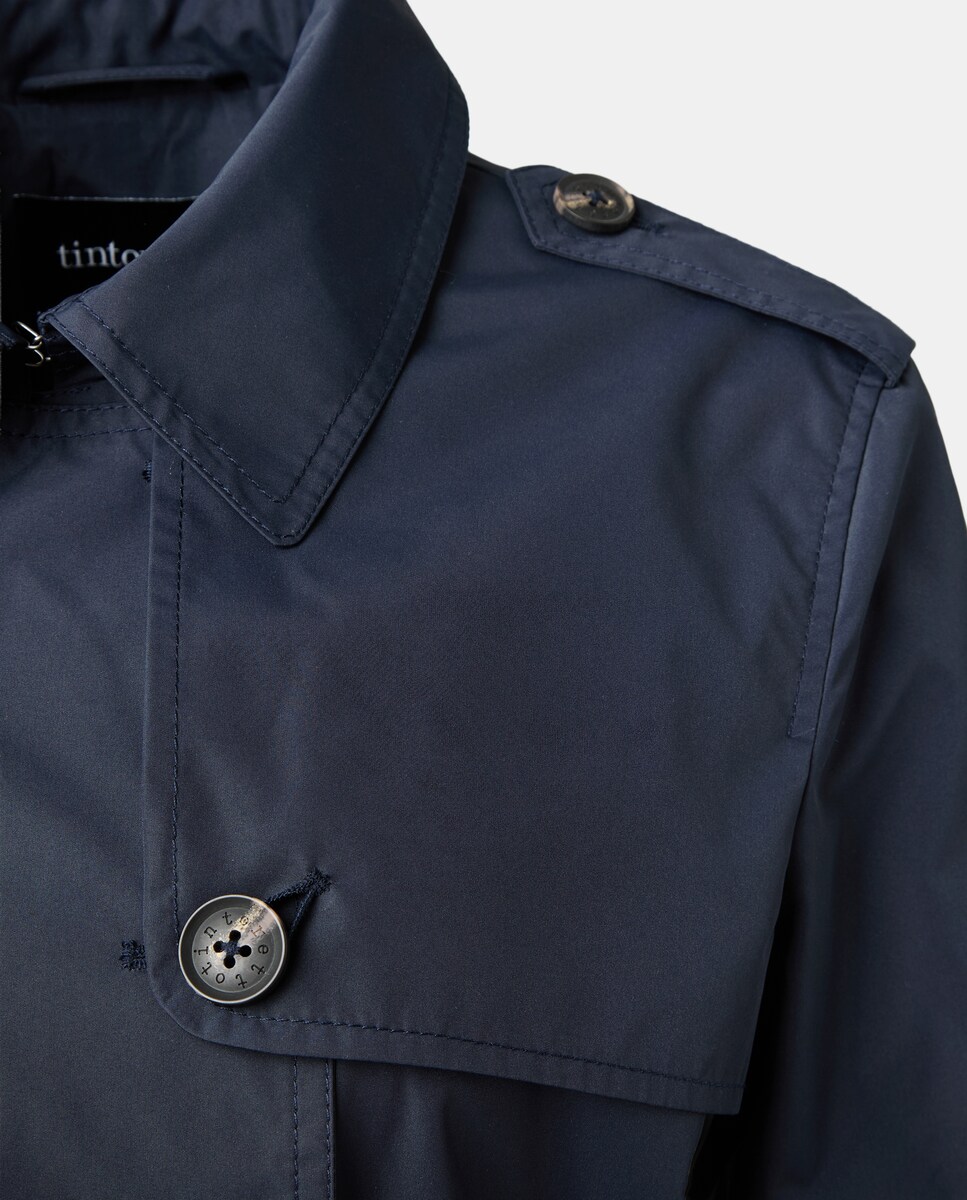 Canadiana Técnica com Capuz Azul-marinho-6