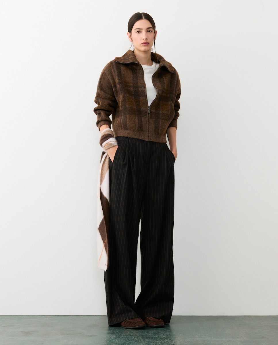 Imagen 0 de Chaqueta de mujer con cremallera Negro