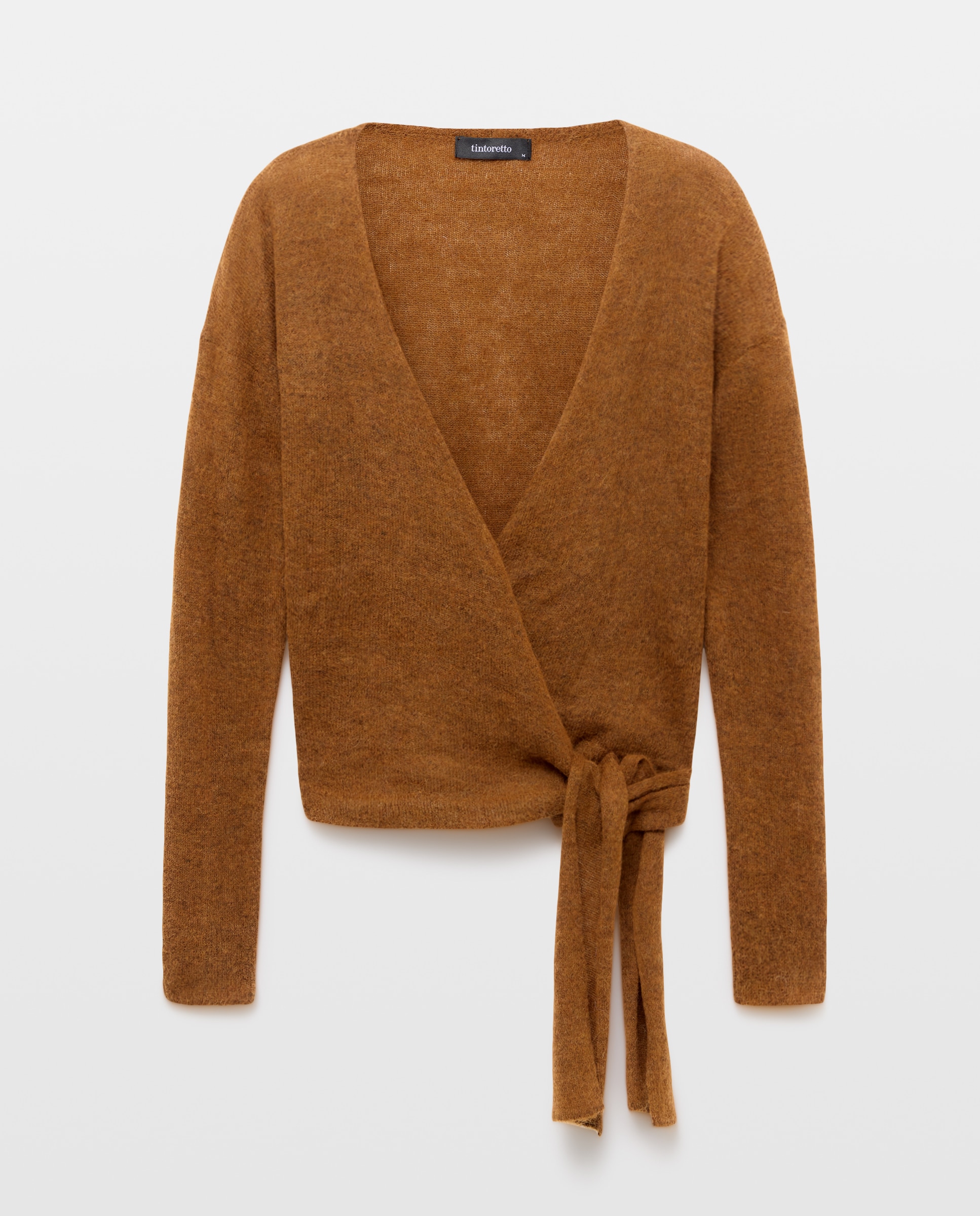 Chaqueta cruzada de mujer - Tintoretto - 740 Tabaco 740 Tabaco-4