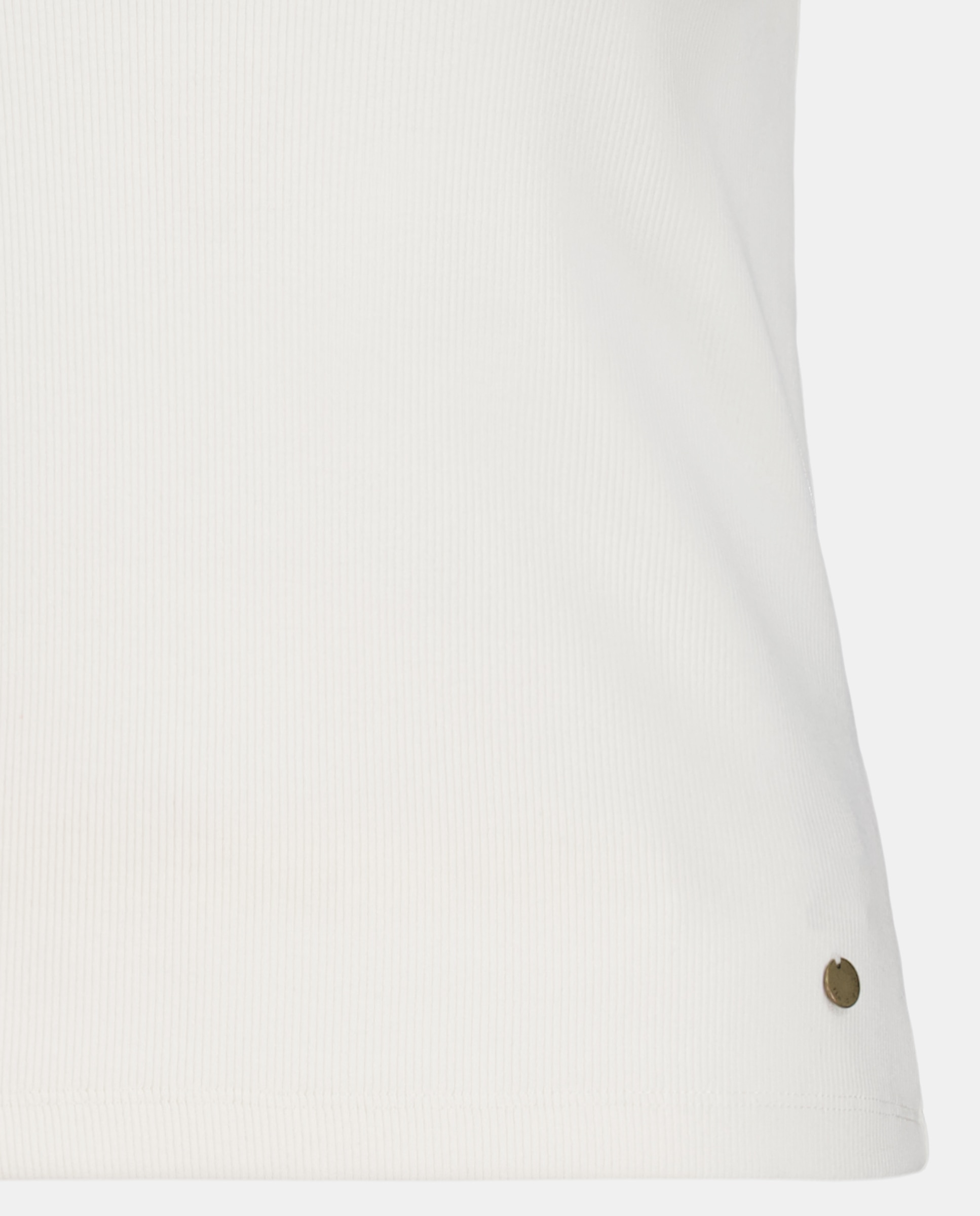 T-shirt sem Mangas e com Gola Halter Branco-marfim-5