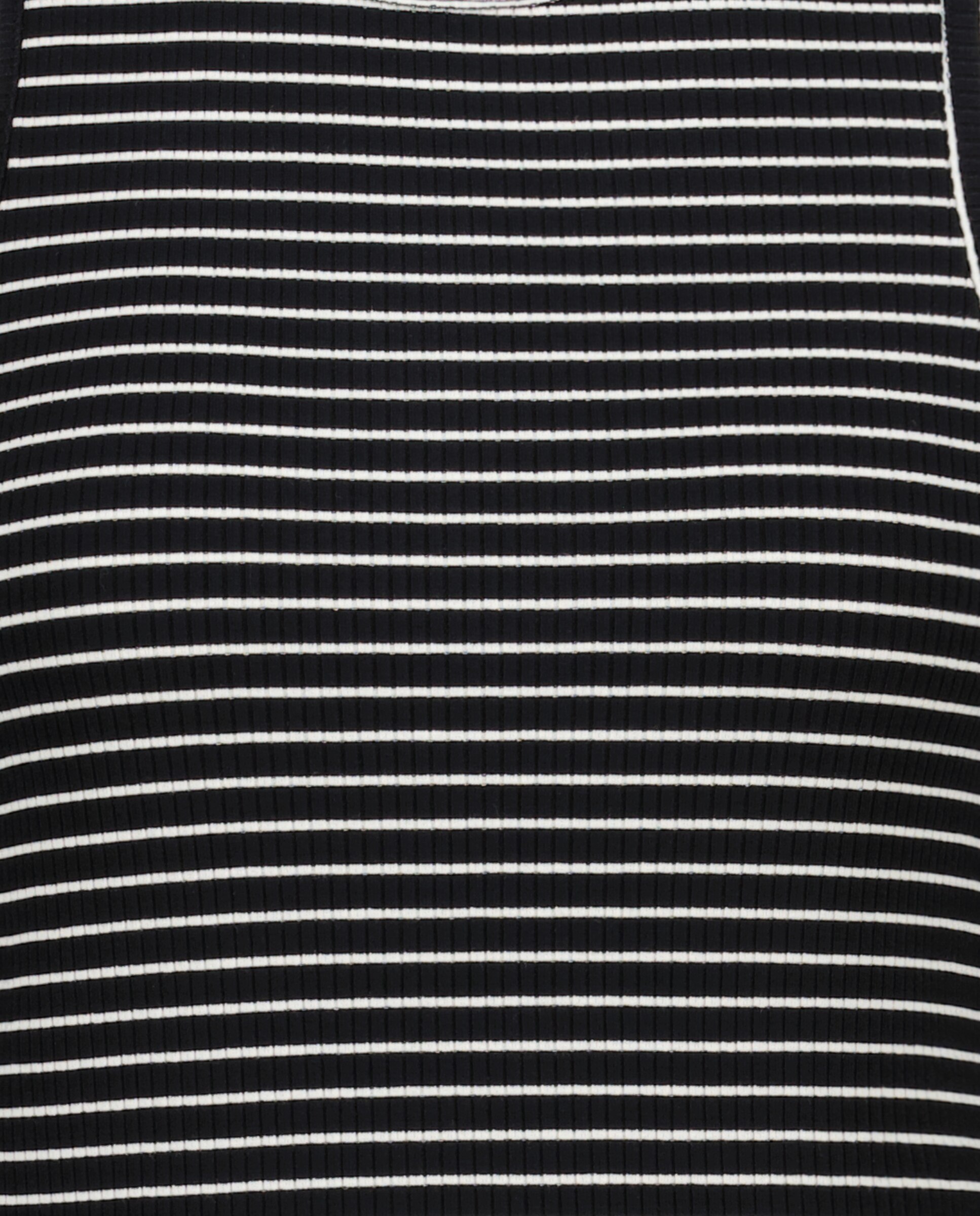 T-shirt com Gola Halter e sem Mangas Preto-5