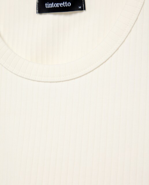 Camiseta de mujer rib de tirantes