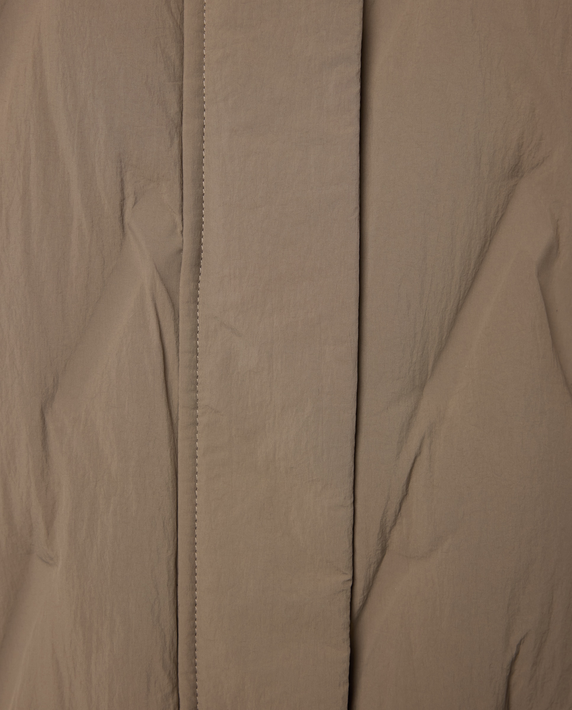 Blusão Acolchoado com Capuz Bege-6