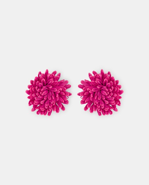 Pendientes flor de mujer