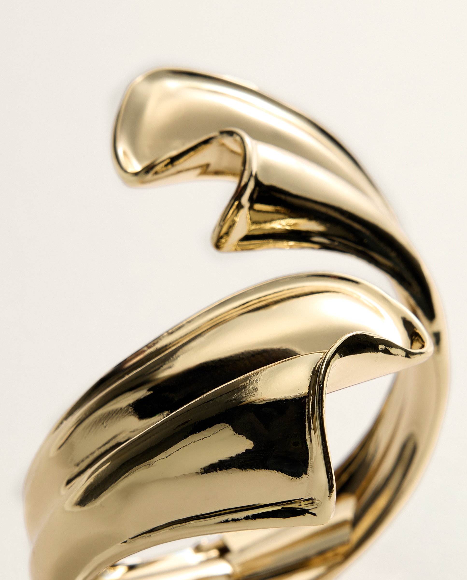 Pulseira Articulada Orgânica 390 Ouro-2
