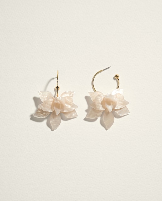 Pendientes de flor