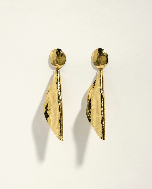 Pendientes pétalo de flor