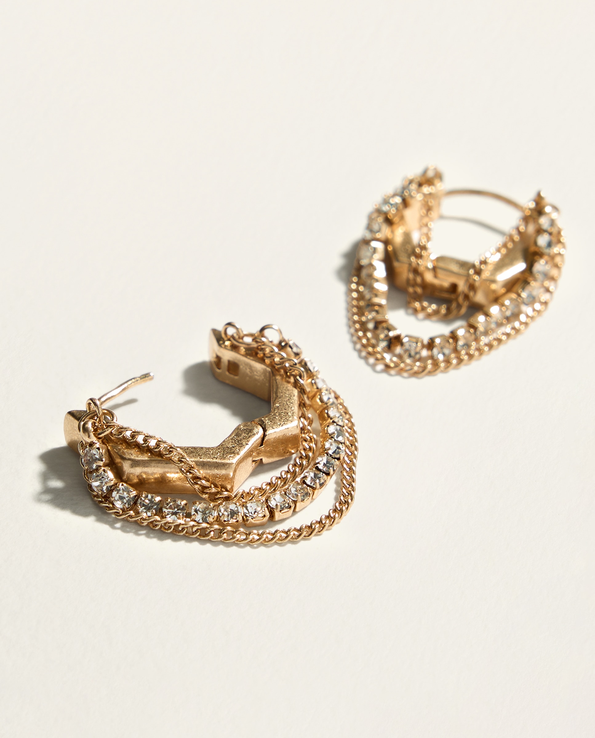 Pendientes con cadenas colgantes - Tintoretto - 390 Oro 390 Oro-2