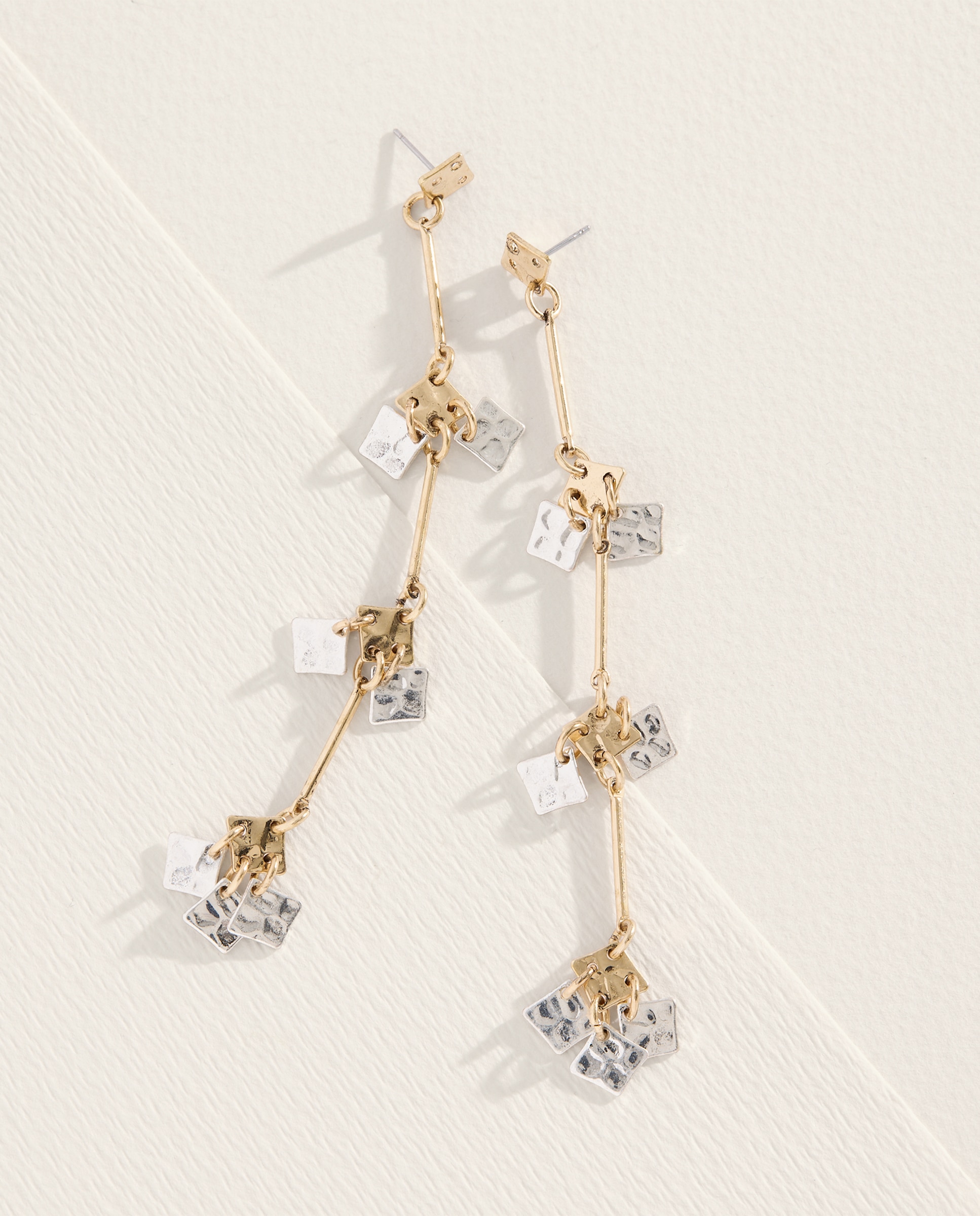 Brincos Vintage com Pedras 390 Ouro-2