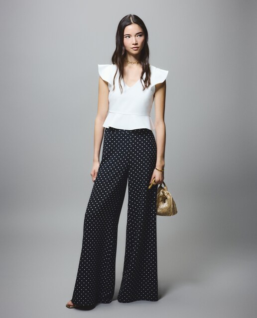 Pantalón de mujer ancho