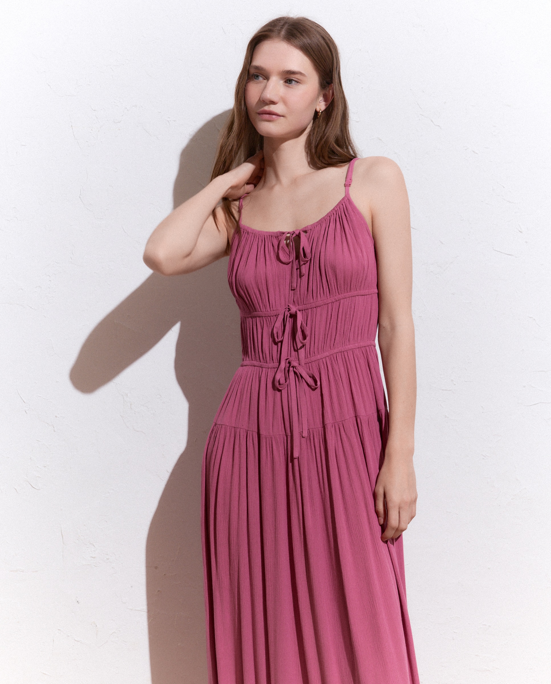 Imagem 0 de Vestido Comprido Halter com Elásticos