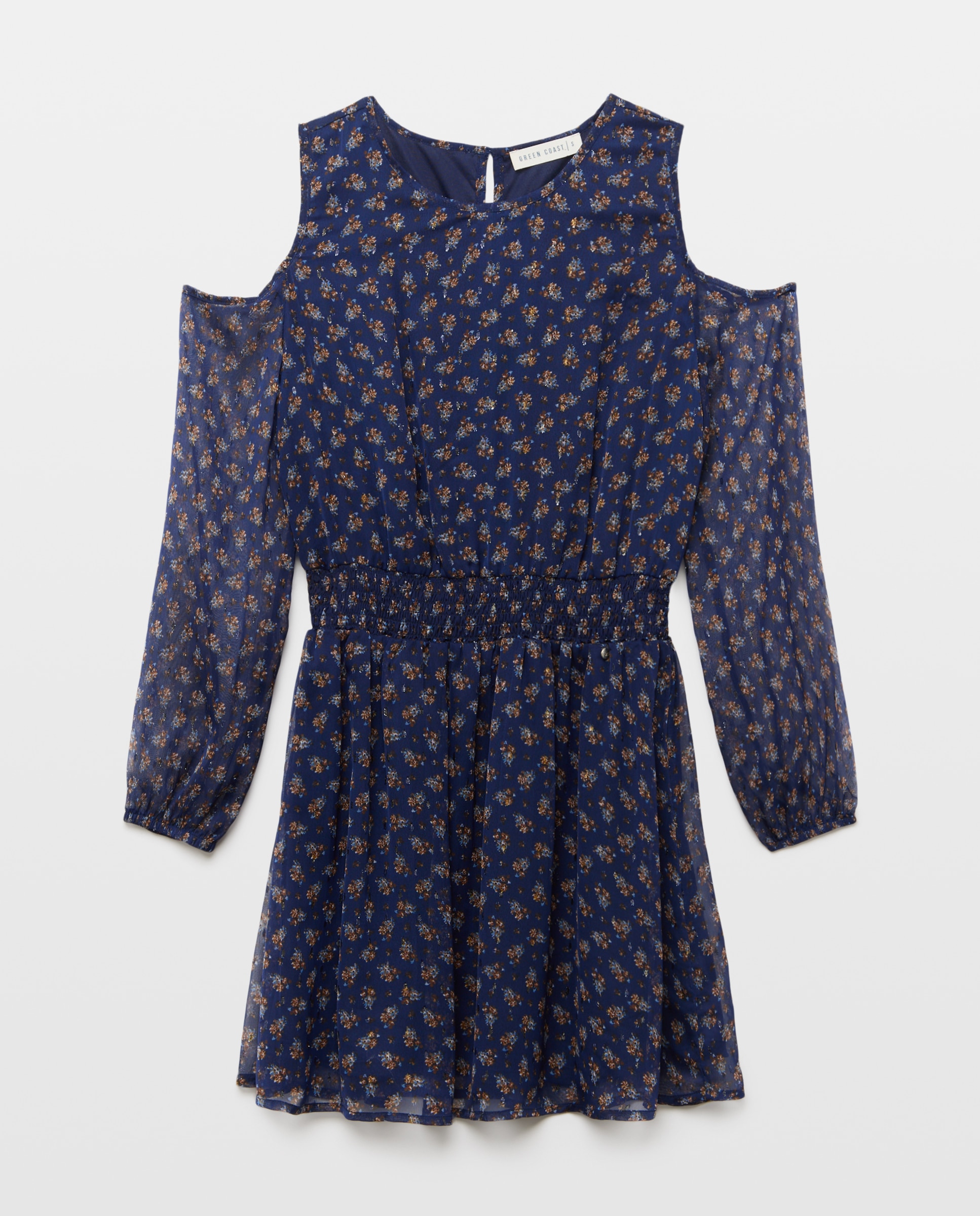 Imagem 0 de Vestido Estampado com Cut Out