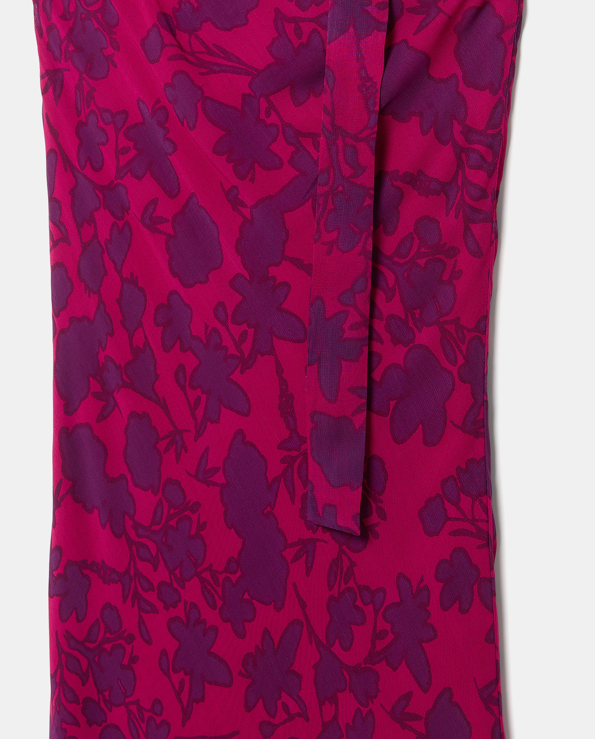 Vestido com Estampado e Decote Caicai Buganvília-6