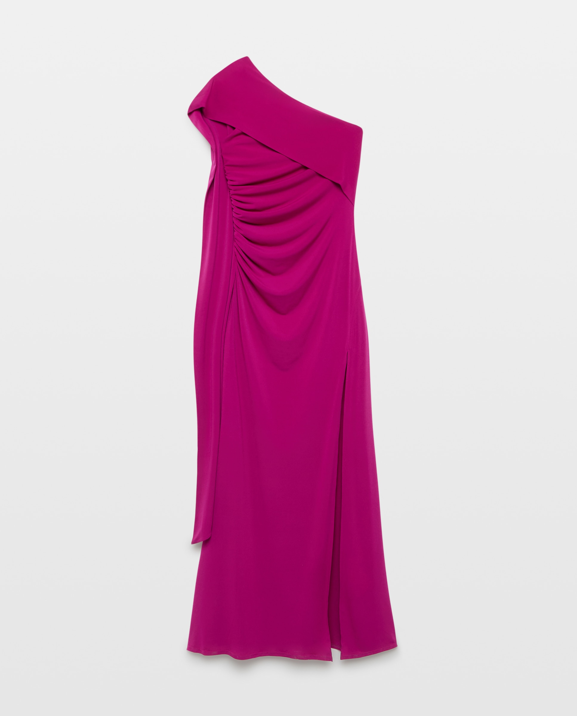 Vestido Assimétrico com Laço Kia Rosa-4