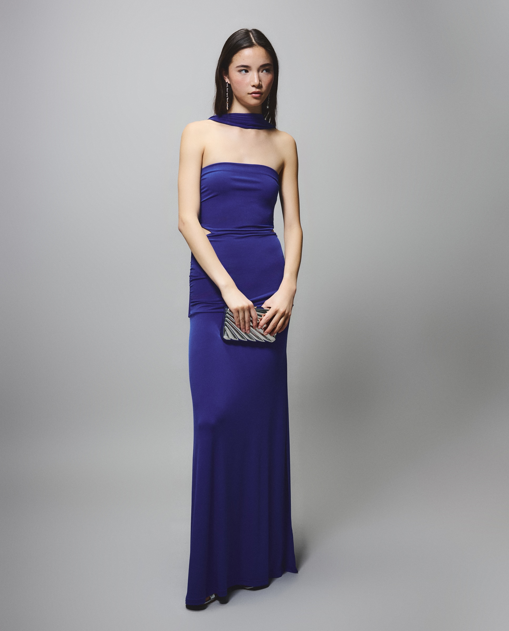 Imagem 0 de Vestido de Malha com Decote Caicai