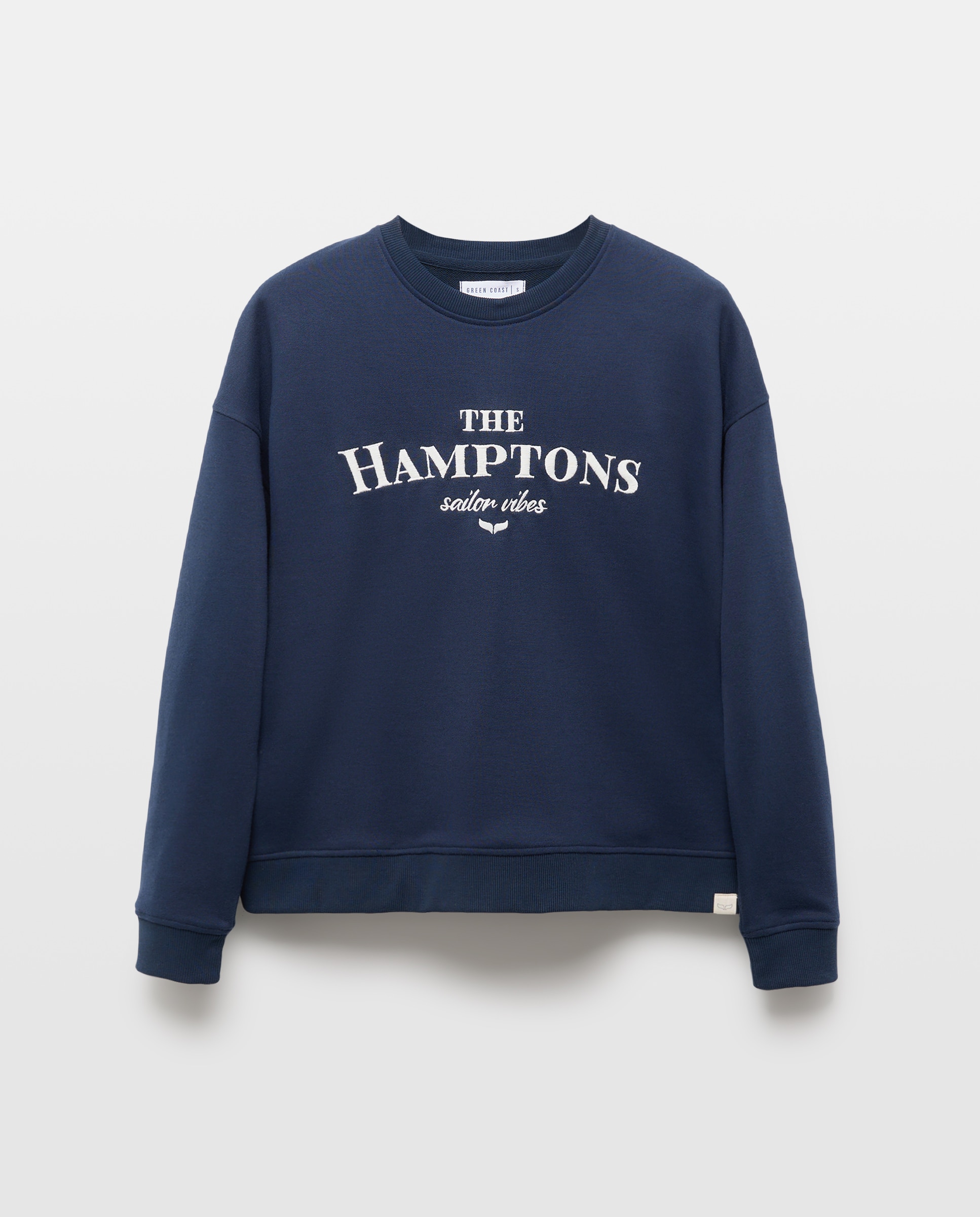 Sudadera bordado hamptons - Green Coast - Azul marino Azul marino-5