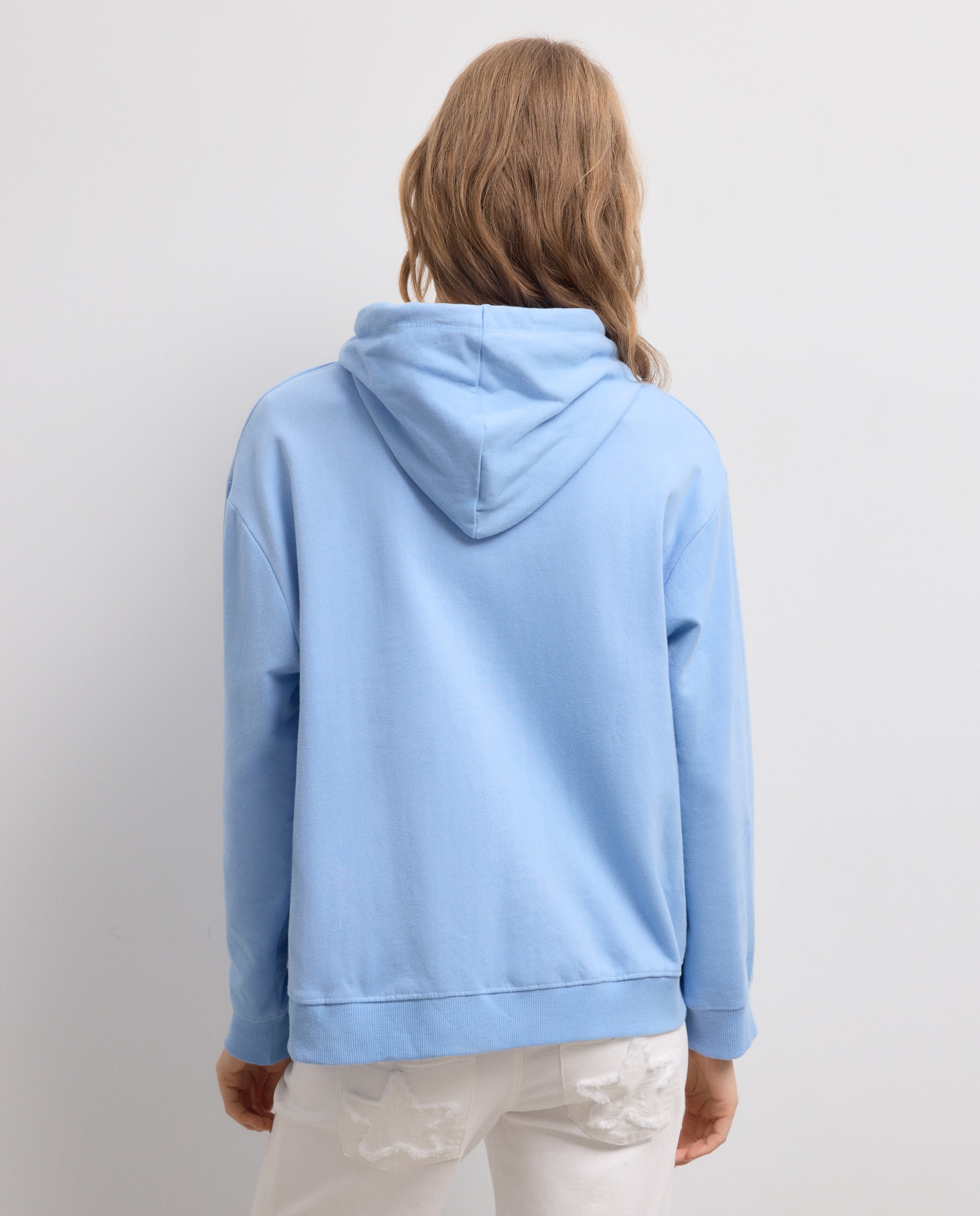 Sweatshirt com Capuz e Estampado Mafalda Ceruelo-3