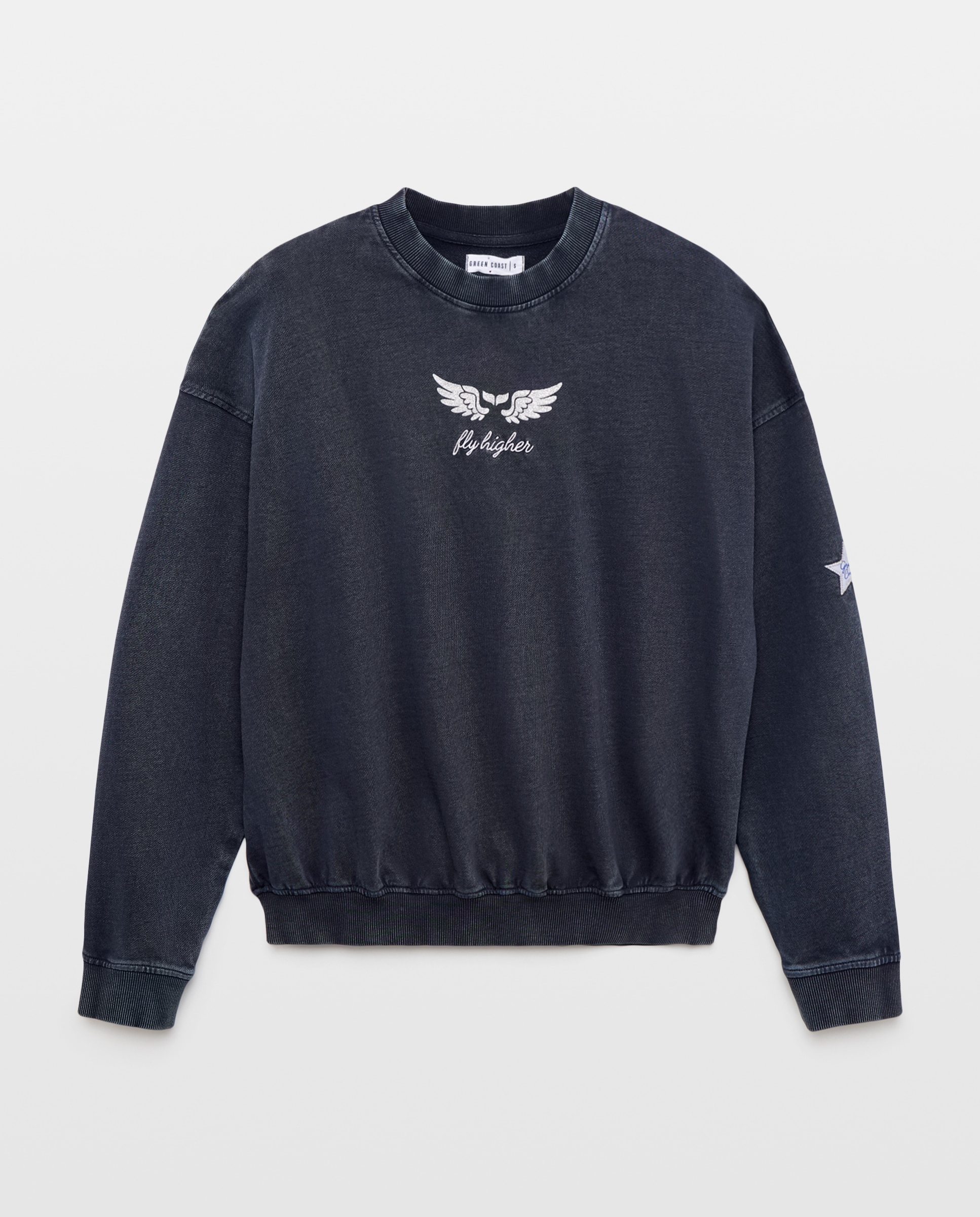 Imagem 0 de Sweatshirt Estampada de Manga Comprida