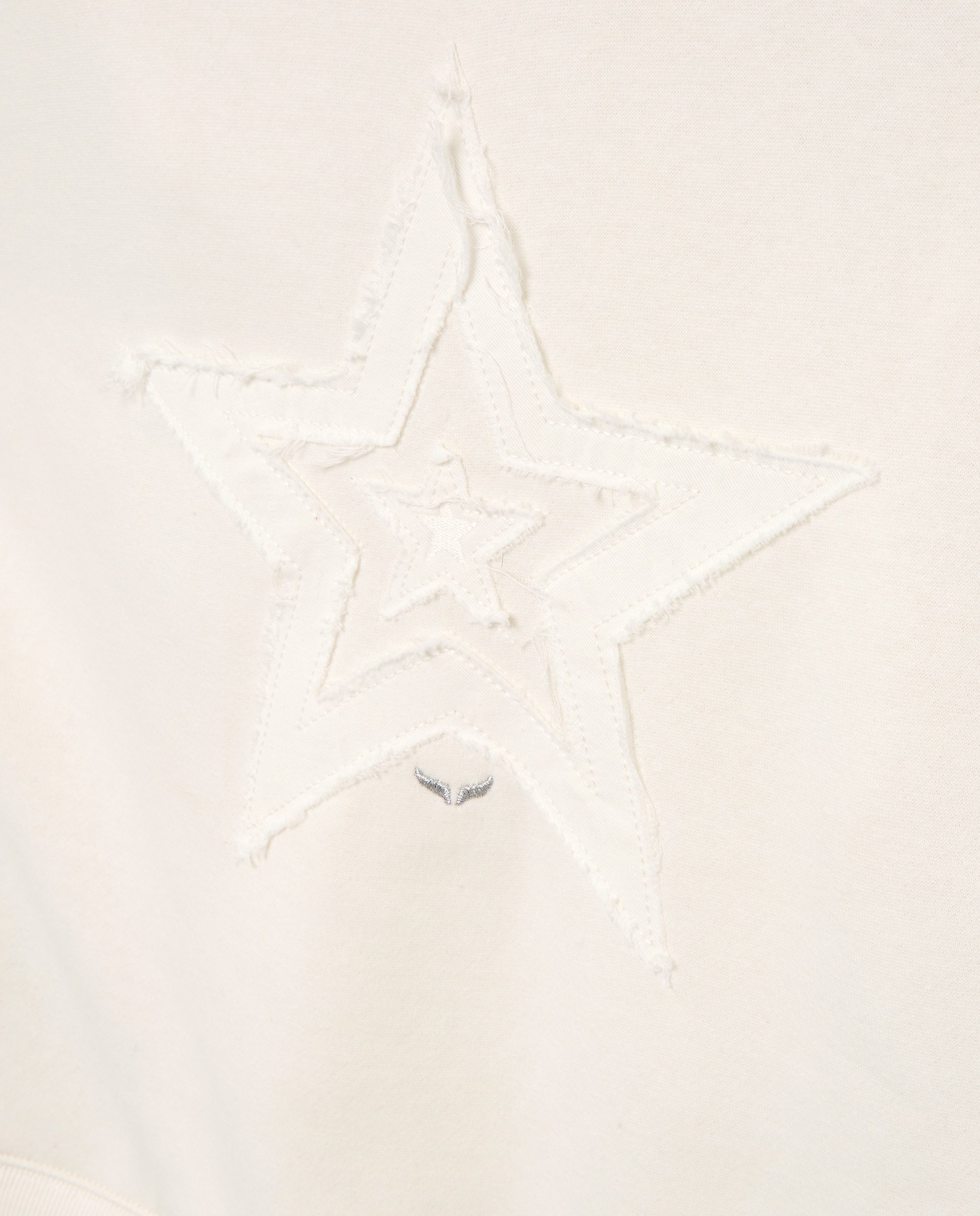 Sudadera capucha alas mujer - Green Coast - Blanco roto Blanco roto-2