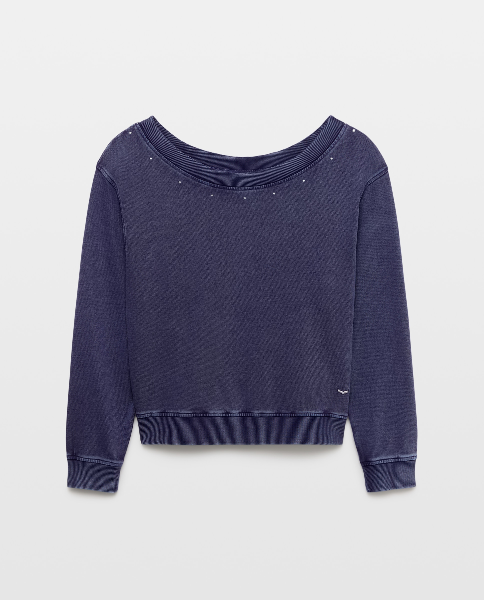 Imagem 0 de Sweatshirt com Abas e Tachas