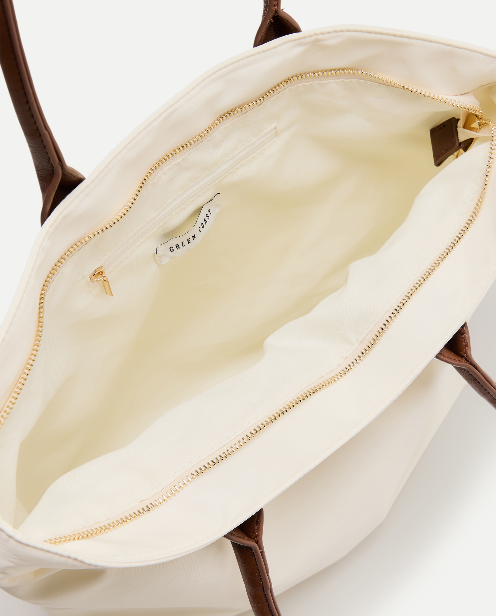 Mala Shopper de Nylon 120 Cru-4