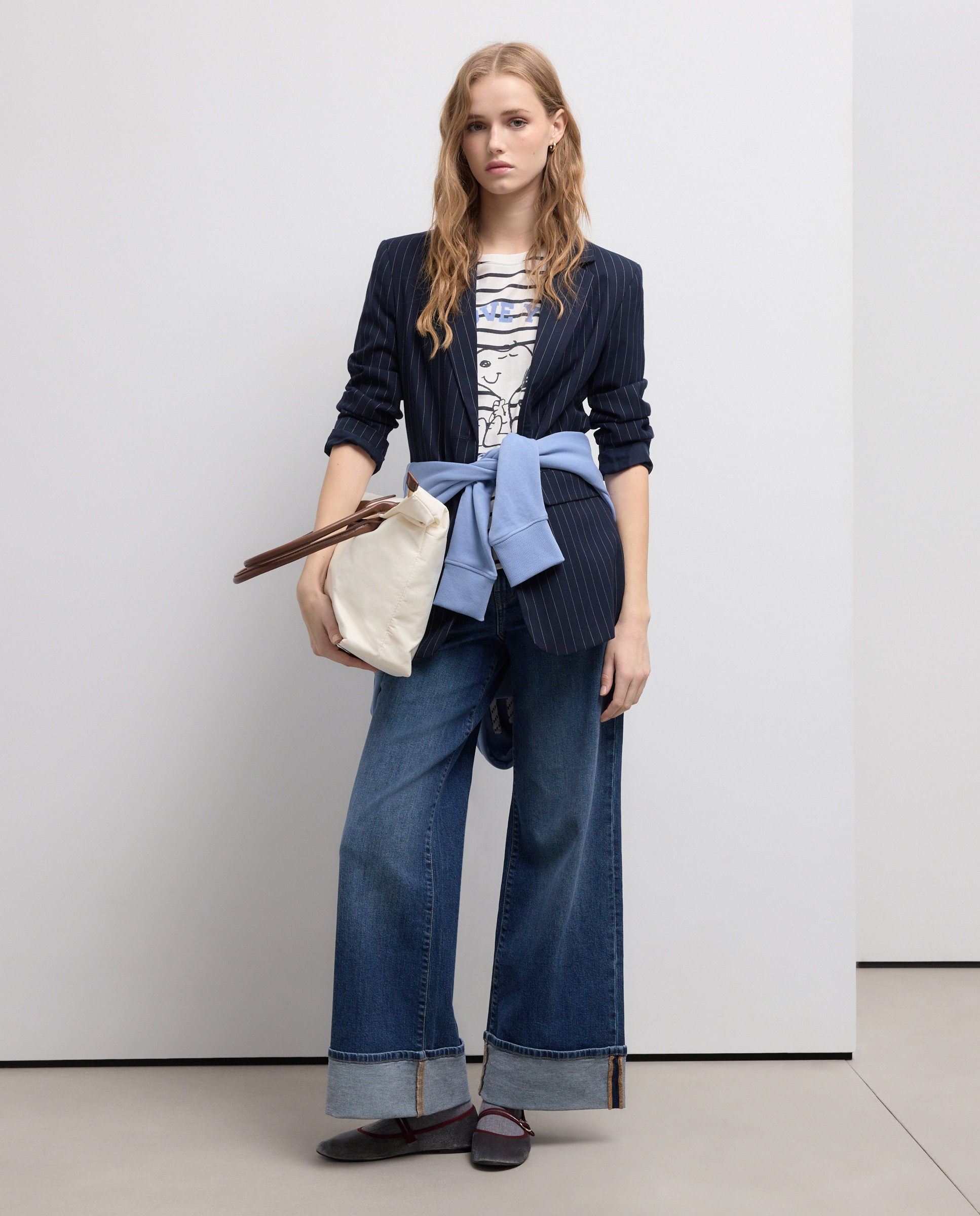 Mala Shopper de Nylon 120 Cru-5