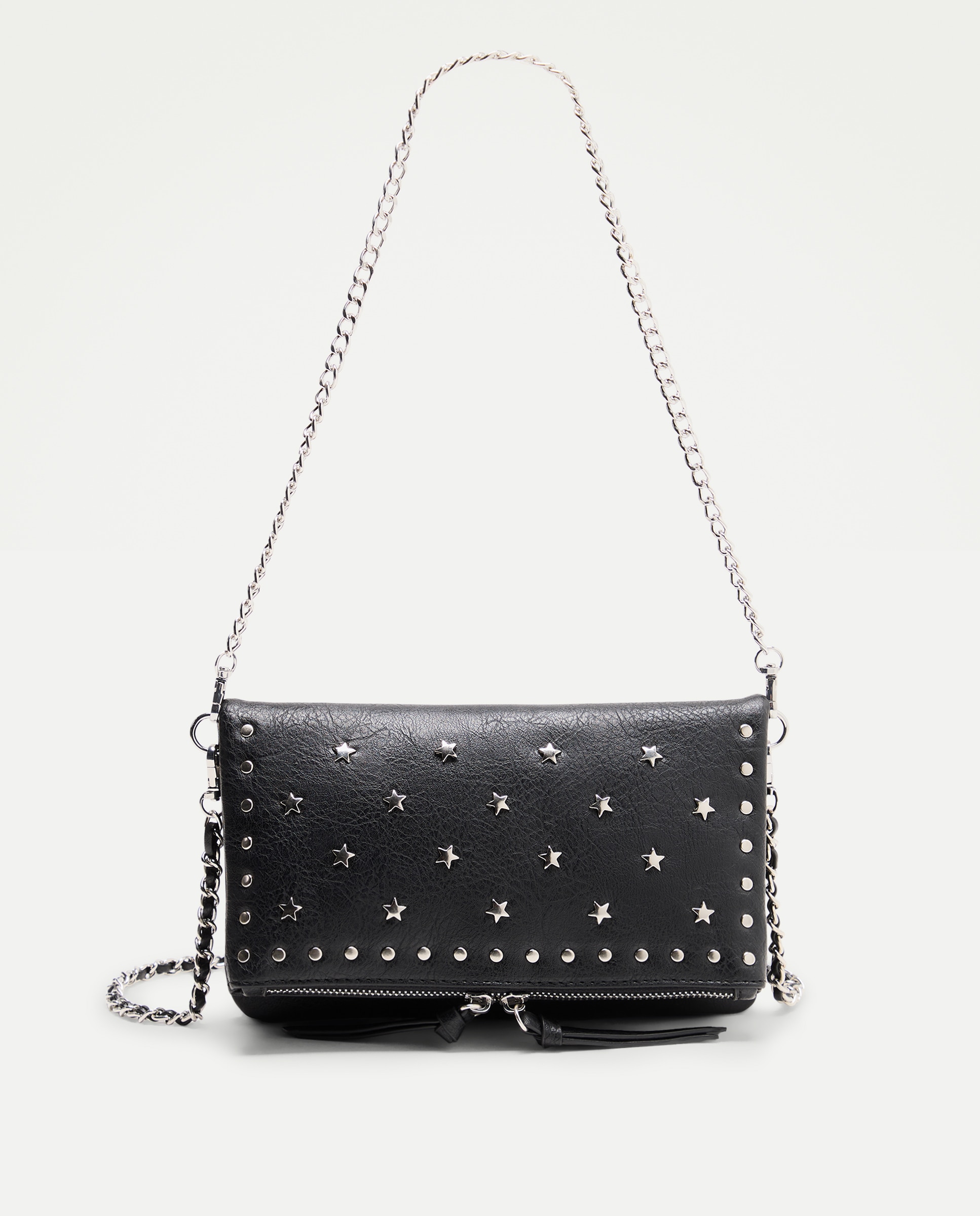 Mala a Tiracolo com Estrelas Preto-1