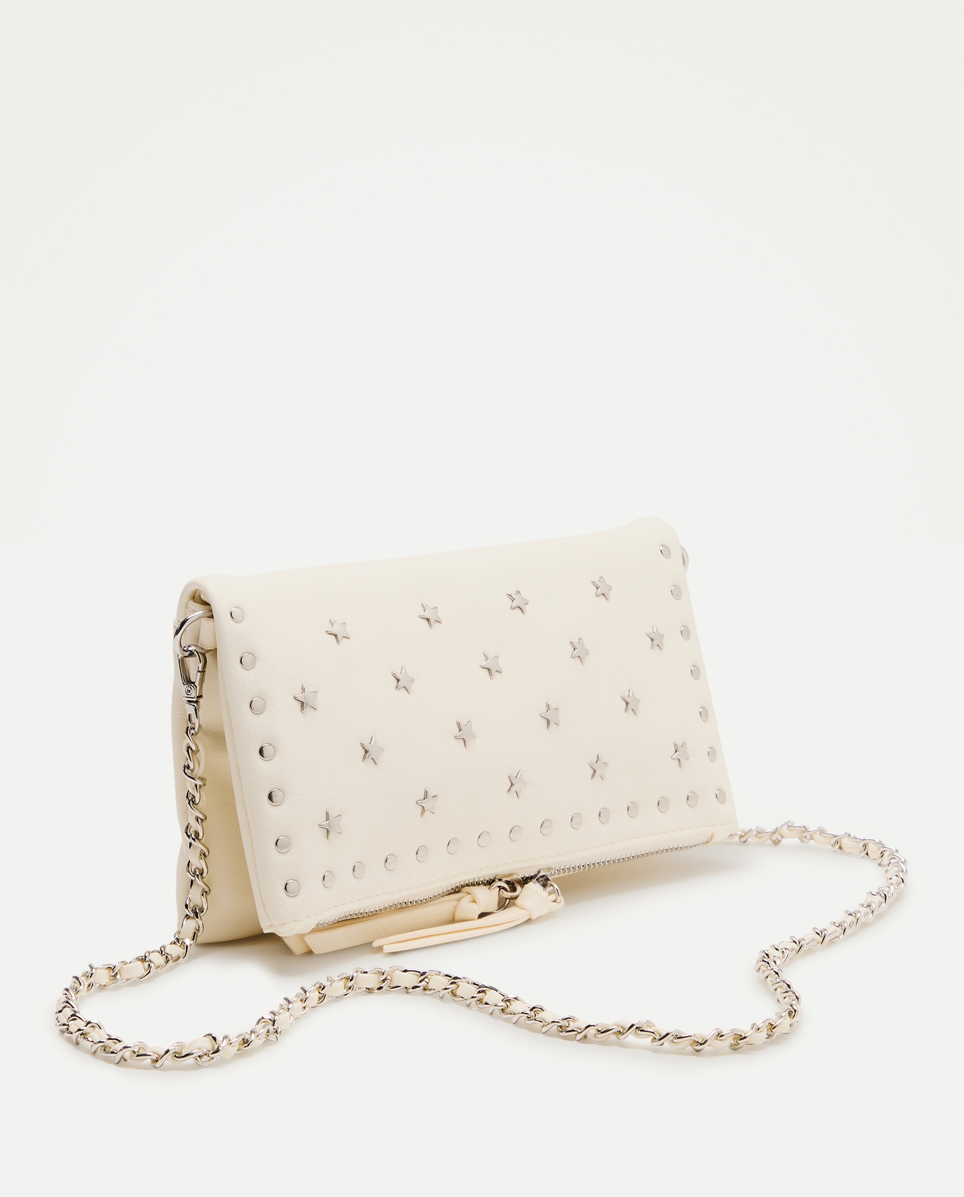 Mala a Tiracolo com Estrelas 120 Cru-3