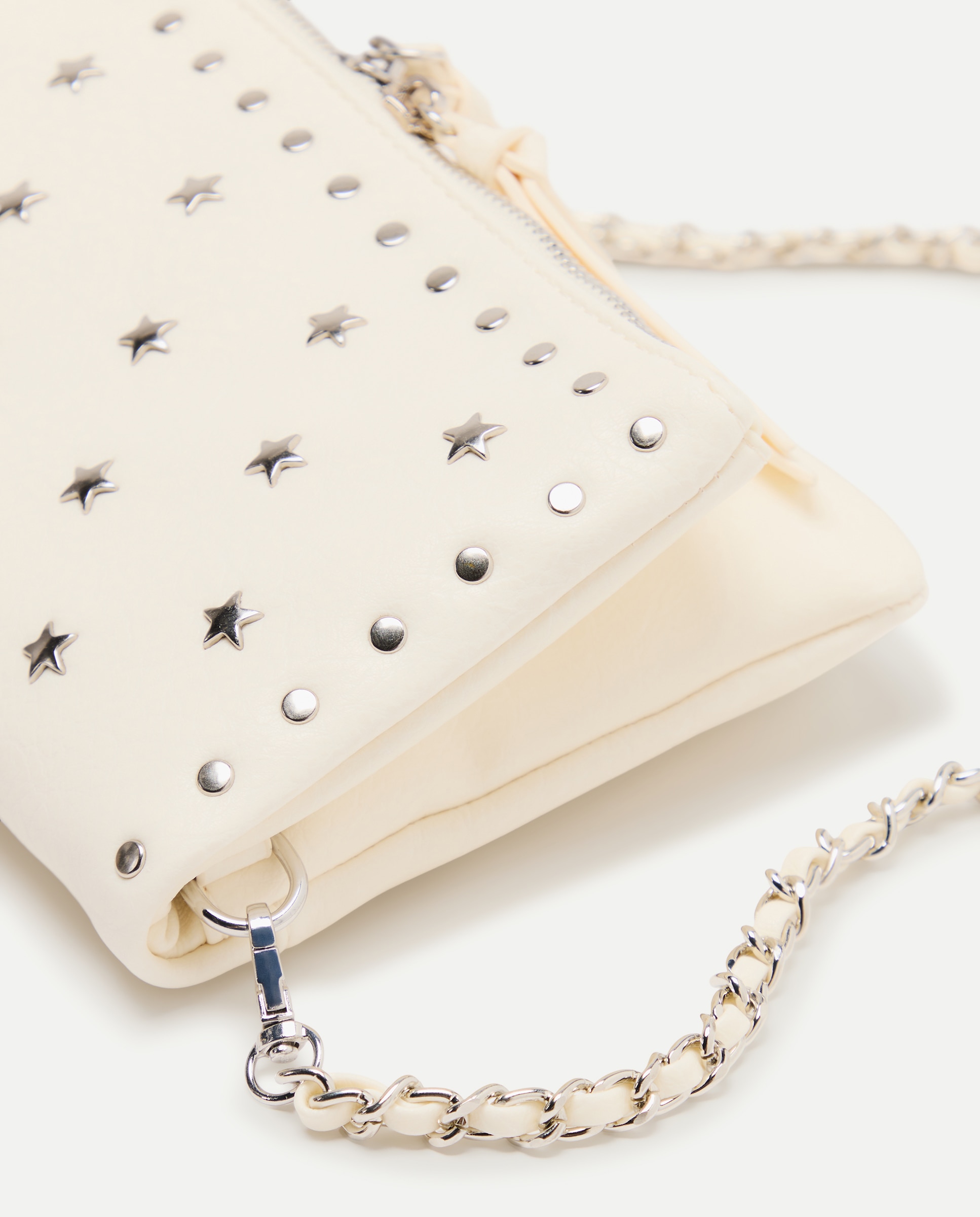 Mala a Tiracolo com Estrelas 120 Cru-4