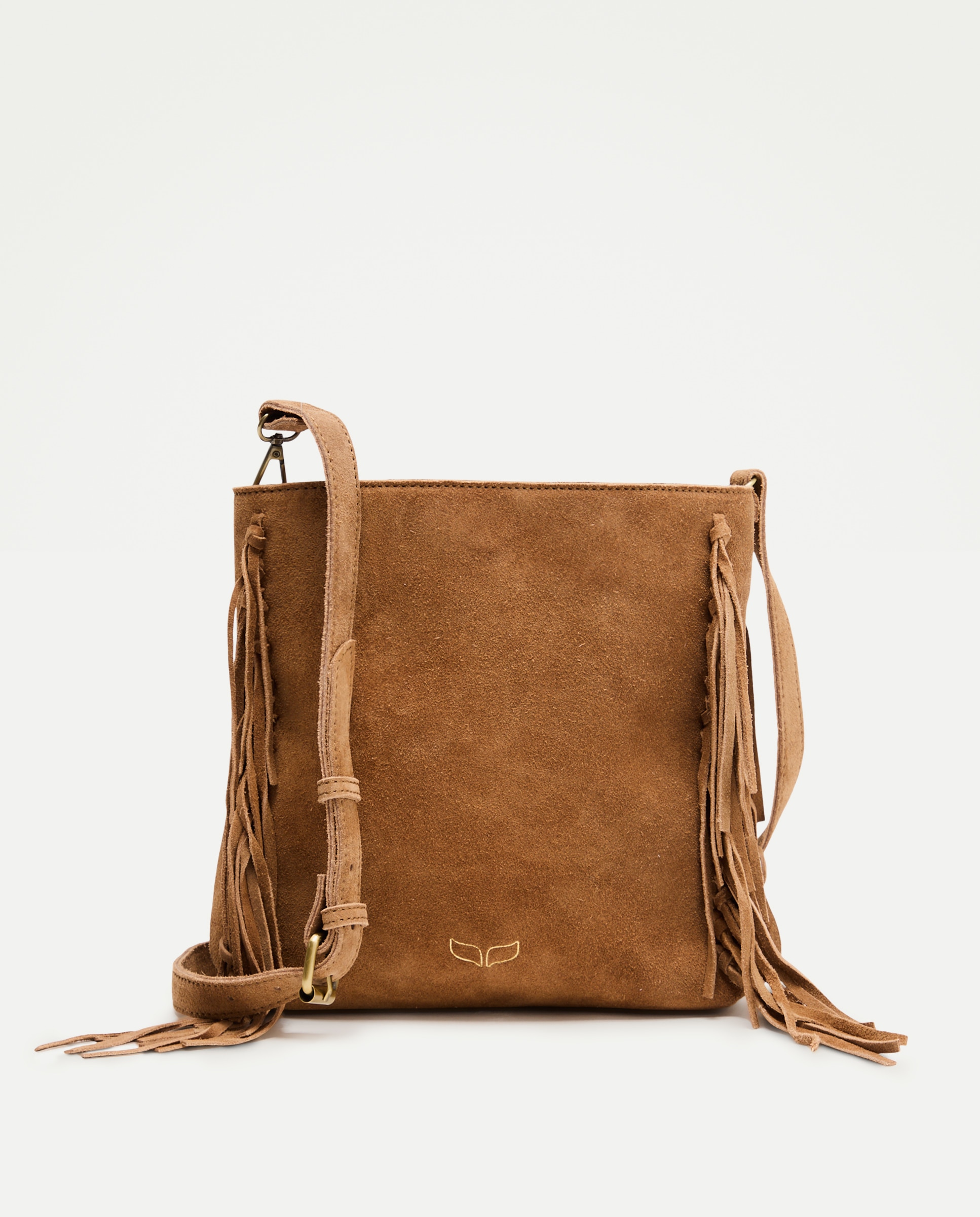 Imagem 0 de Mala em Pele com Franjas