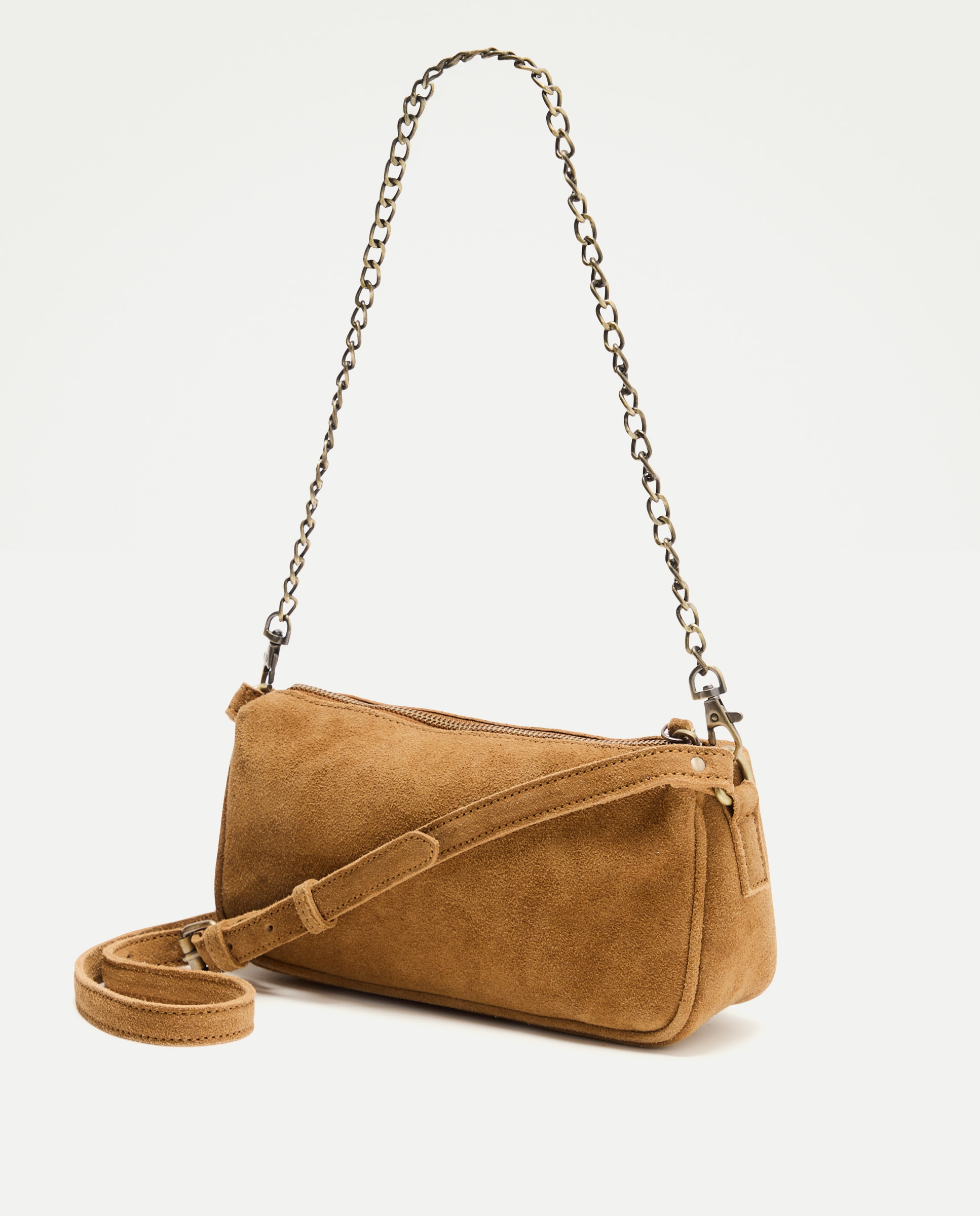 Mala a Tiracolo com Tachas Castanho-2